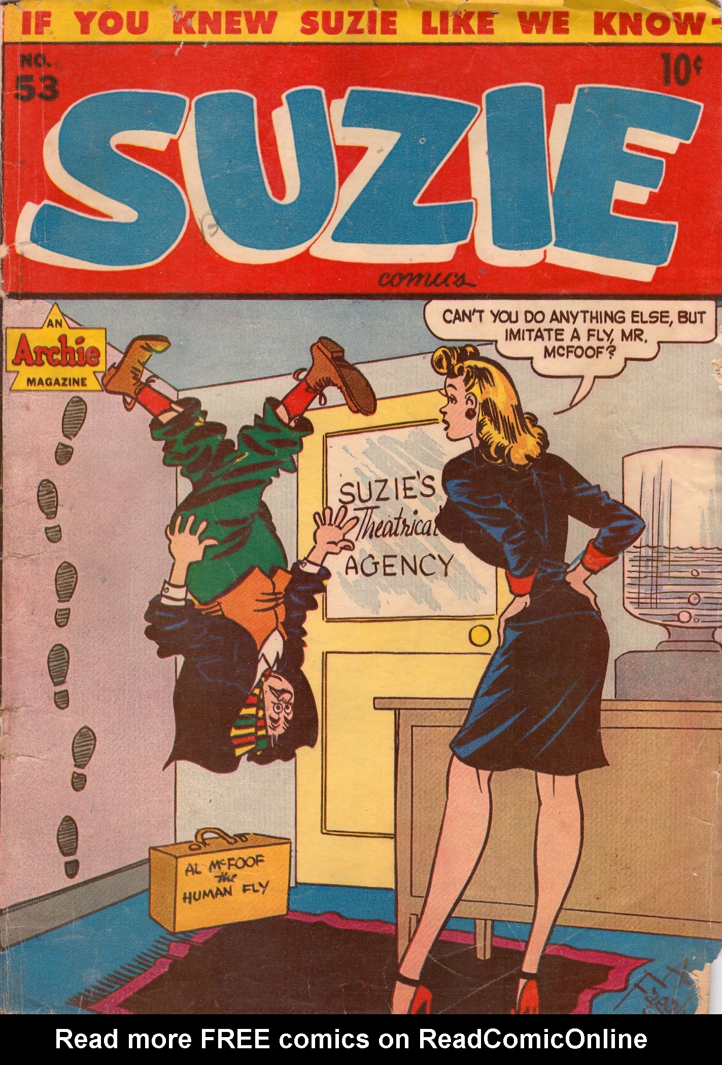 Read online Suzie Comics comic -  Issue #53 - 1