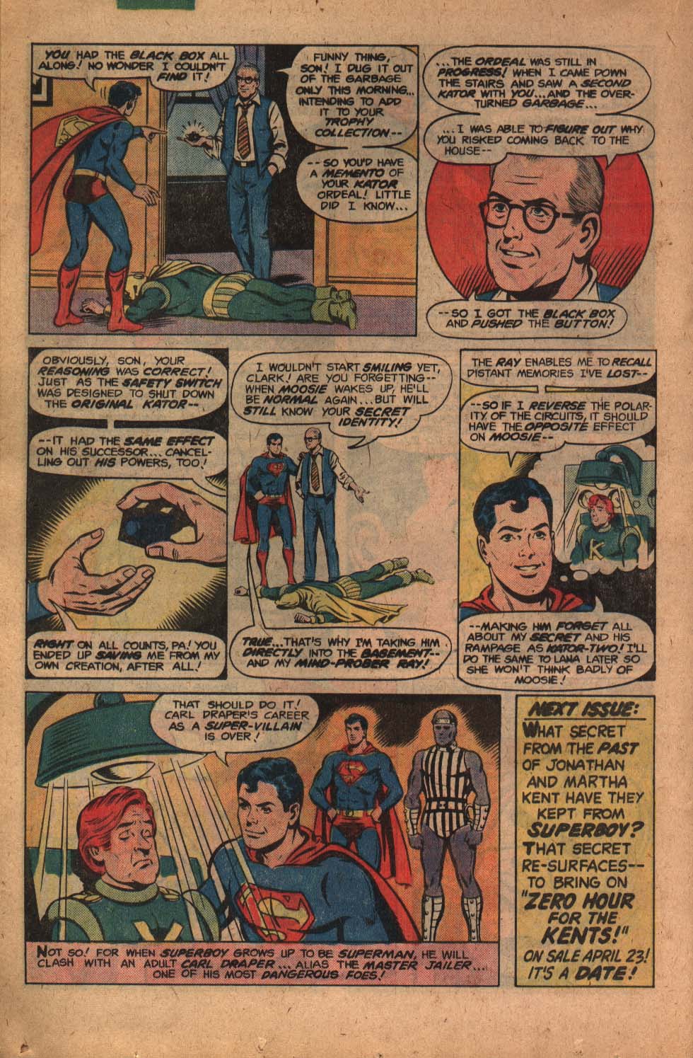 Read online The New Adventures of Superboy comic -  Issue #18 - 22