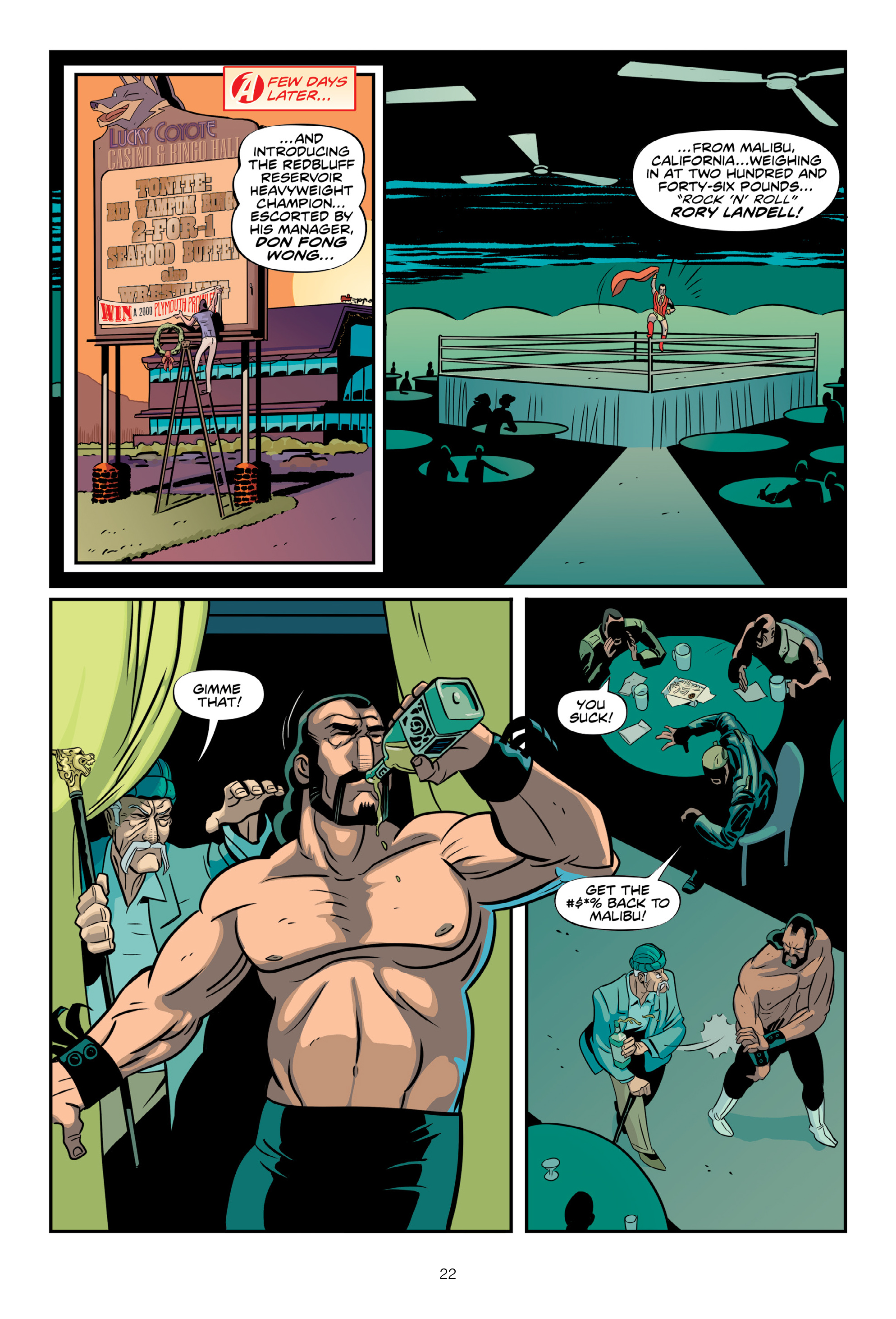 Read online Invasion from Planet Wrestletopia comic -  Issue #1 - 22