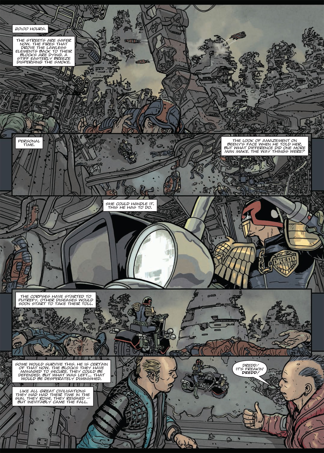 Read online Judge Dredd: Day of Chaos: Endgame comic -  Issue # TPB (Part 2) - 64