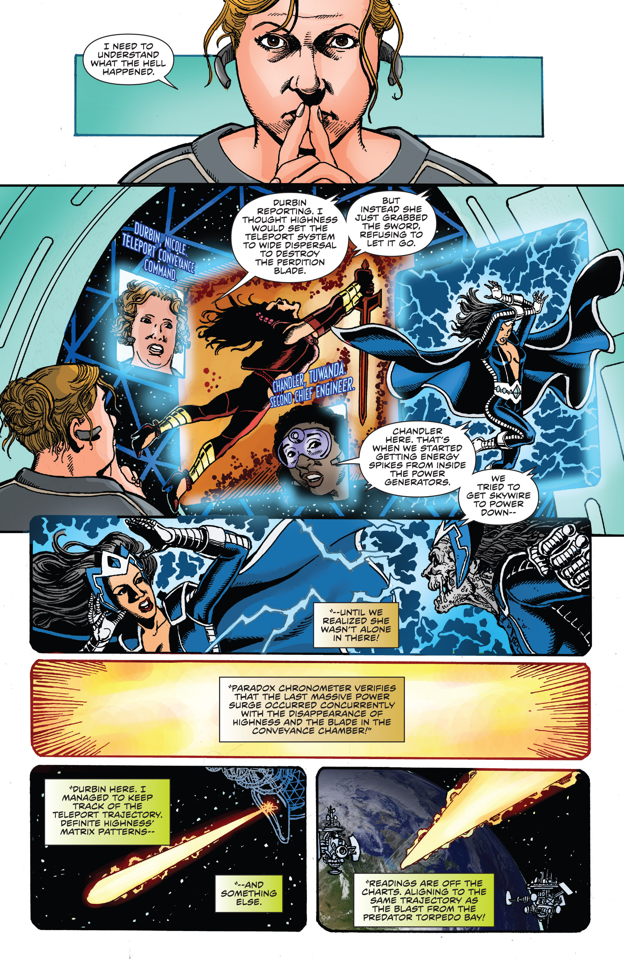 Read online George Pérez's Sirens comic -  Issue #5 - 10