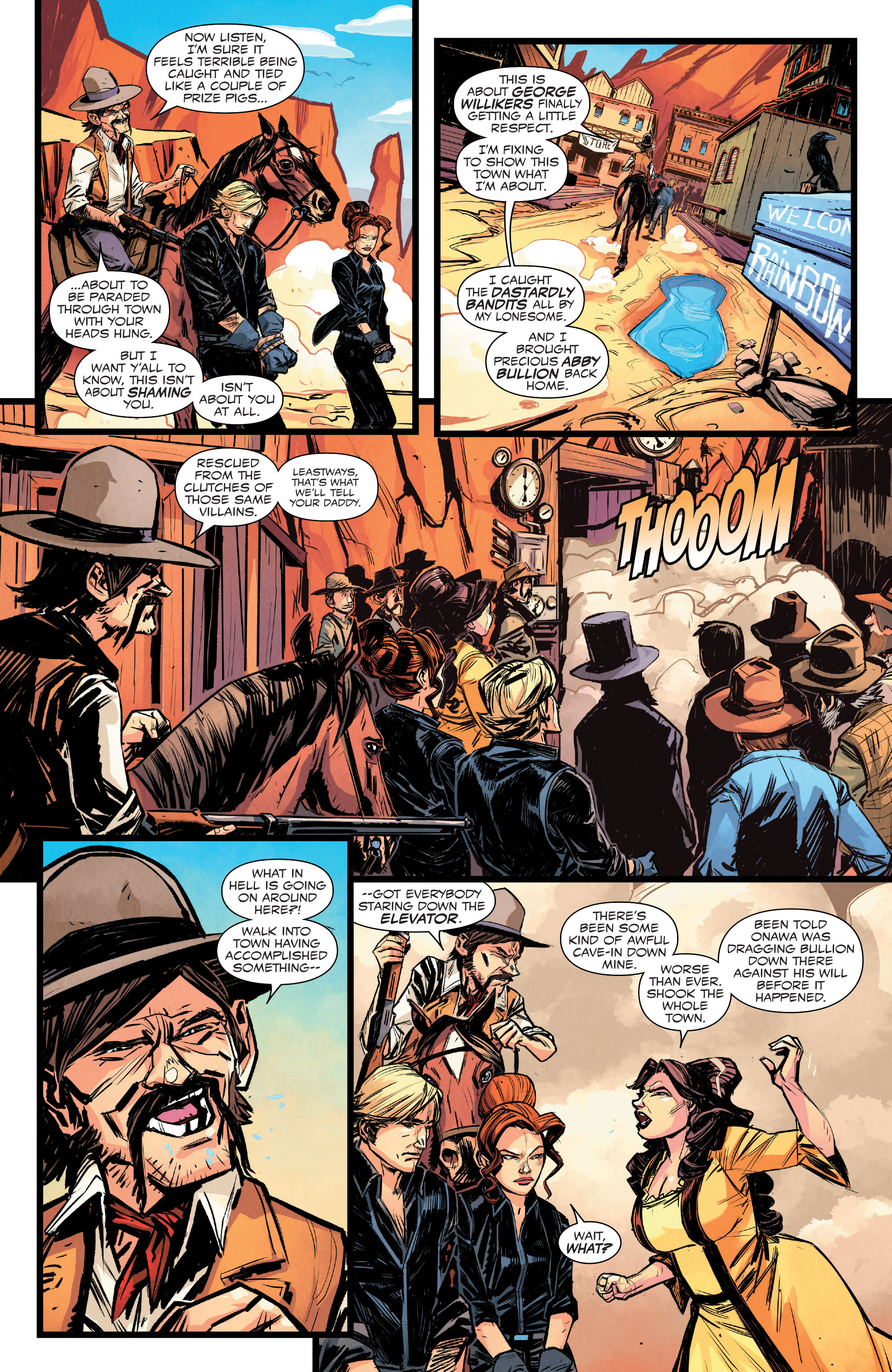 Read online Big Thunder Mountain Railroad comic -  Issue #5 - 6