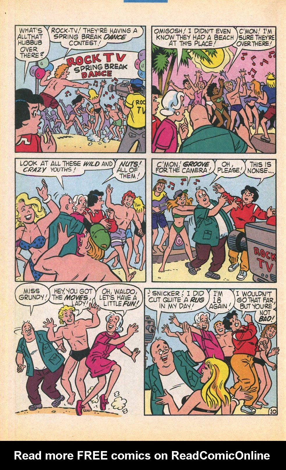 Read online Archie's Spring Break comic -  Issue #1 - 14