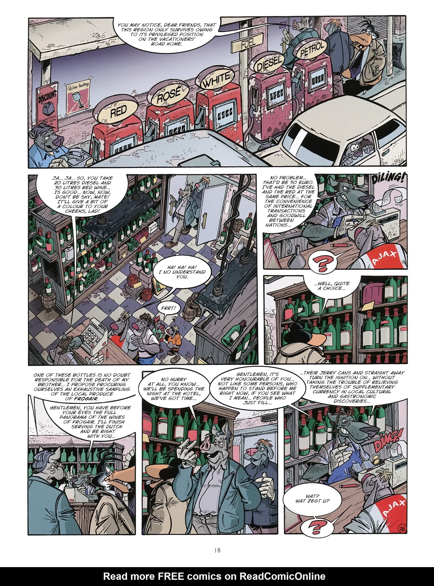 Read online Une enquête de l'inspecteur Canardo comic -  Issue #13 - 19