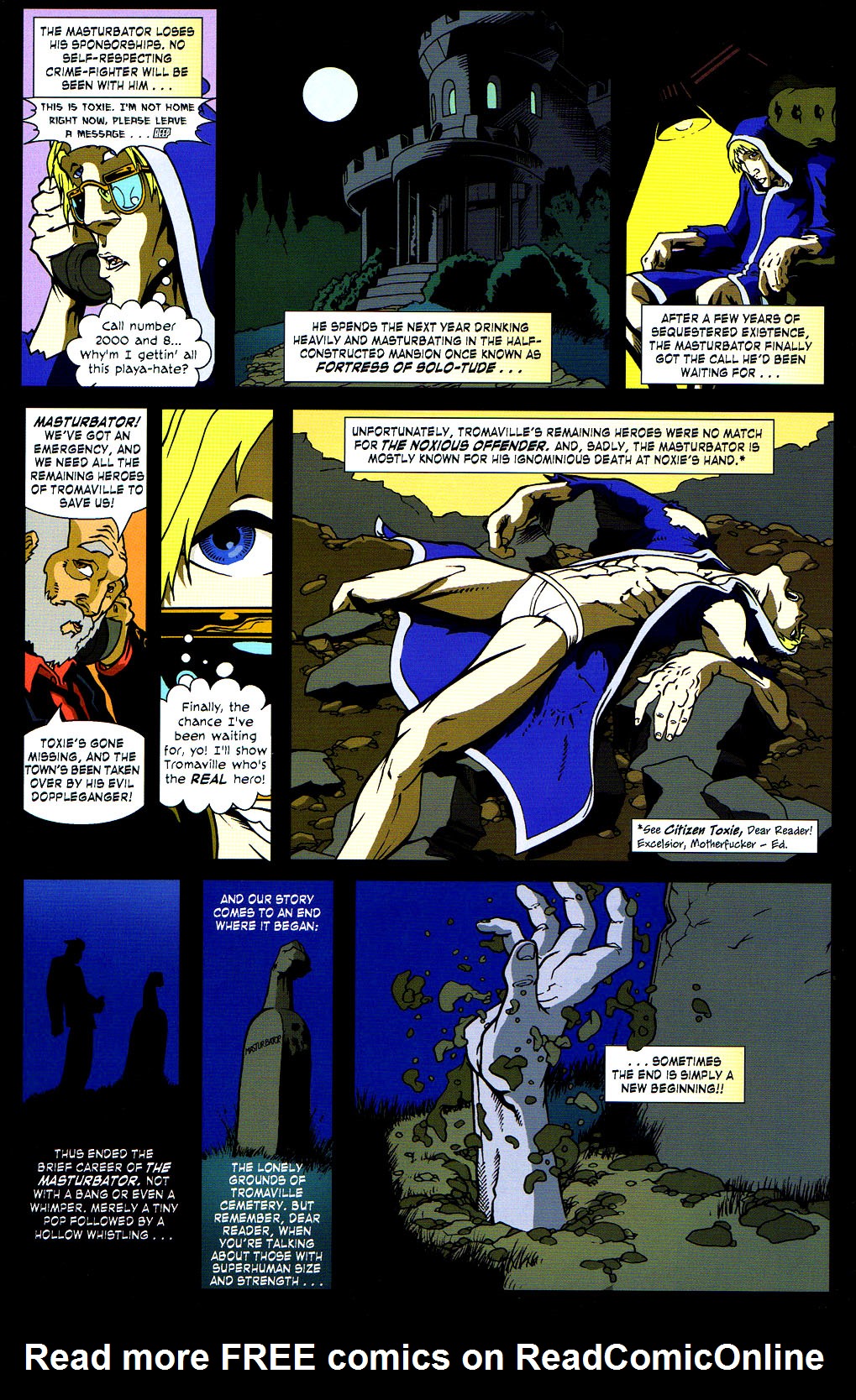 Read online Lloyd Kaufman Presents: The Toxic Avenger and Other Tromatic Tales comic -  Issue # TPB (Part 2) - 28