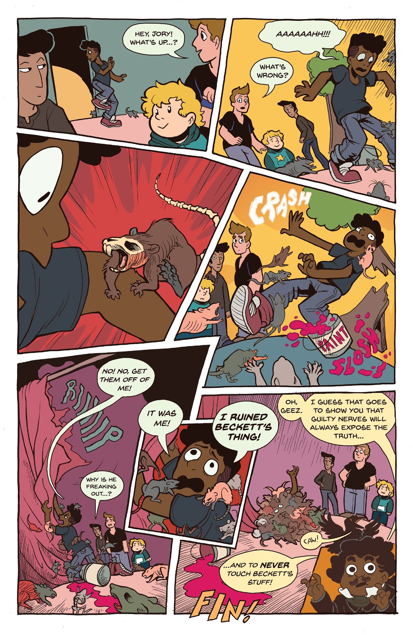 Read online The Backstagers Halloween Intermission comic -  Issue # Full - 40