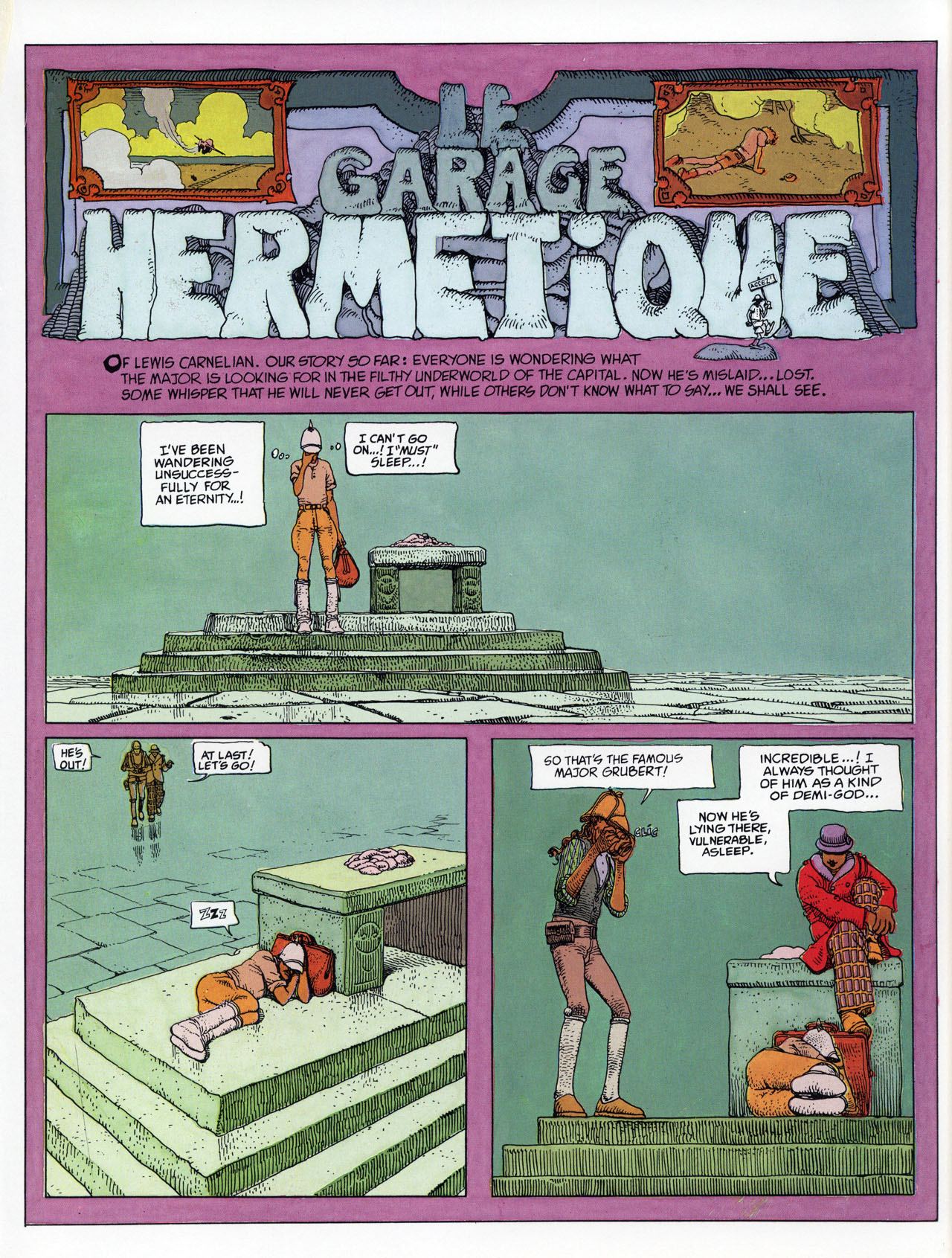 Read online Epic Graphic Novel: Moebius comic -  Issue # TPB 3 - 49