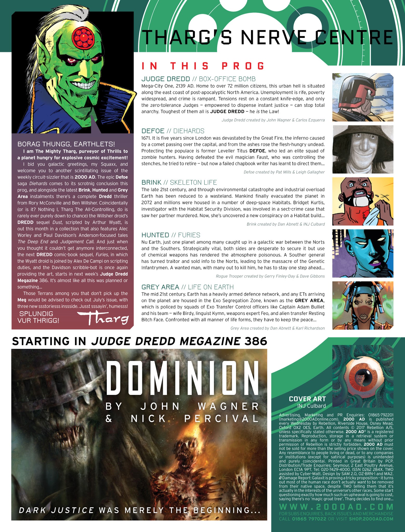 Read online 2000 AD comic -  Issue #2039 - 2