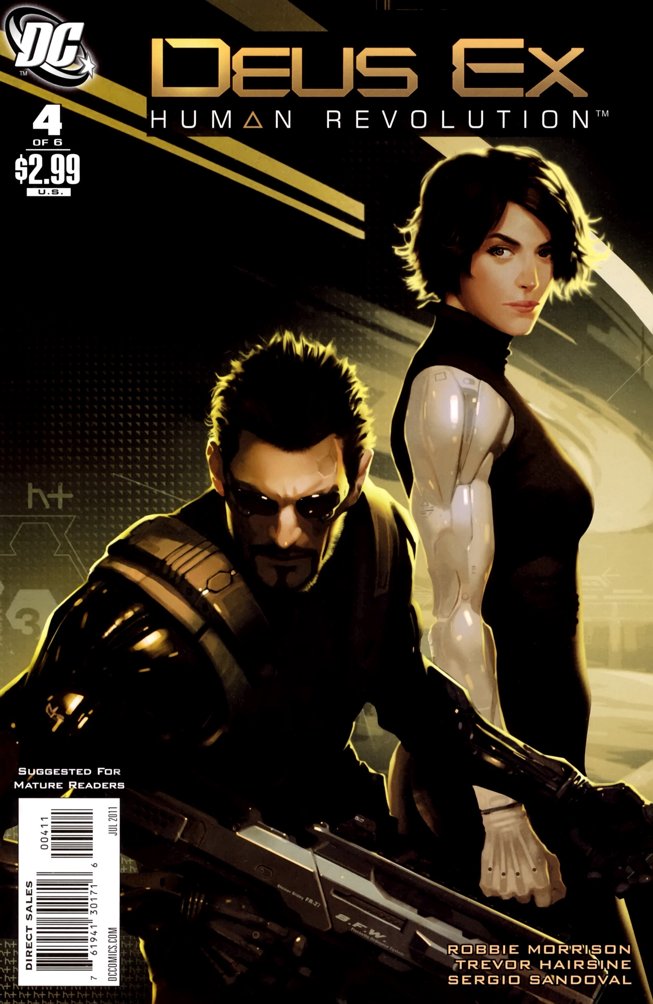 Read online Deus Ex comic -  Issue #4 - 1