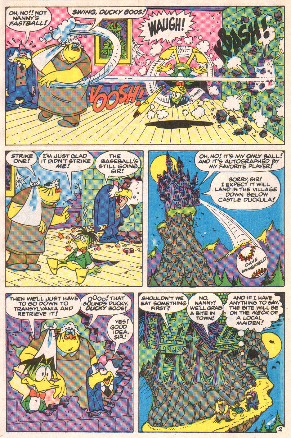 Read online Count Duckula comic -  Issue #3 - 4