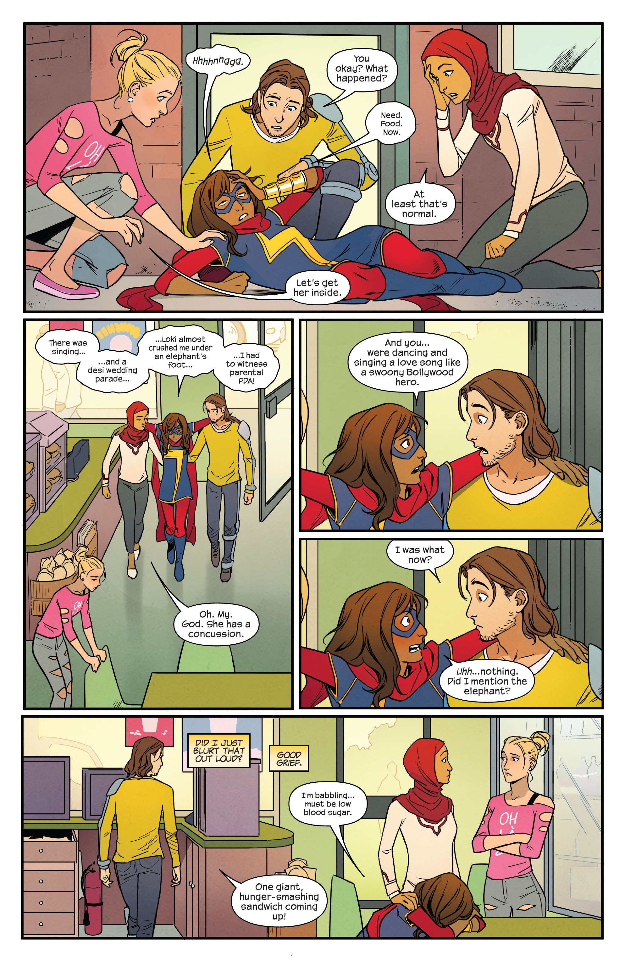 Read online Ms. Marvel: Beyond the Limit comic -  Issue #2 - 12