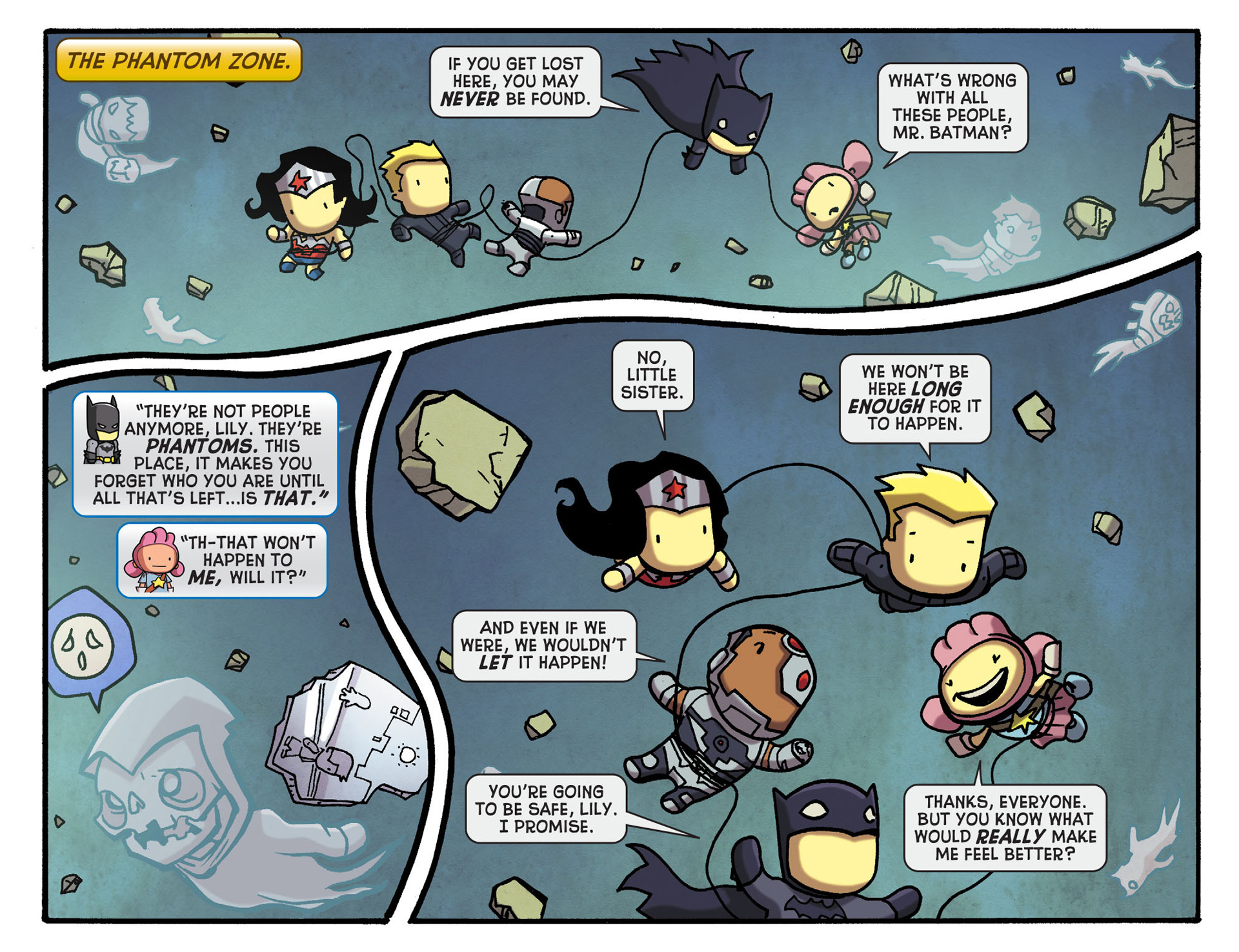 Read online Scribblenauts Unmasked: A Crisis of Imagination comic -  Issue #9 - 21
