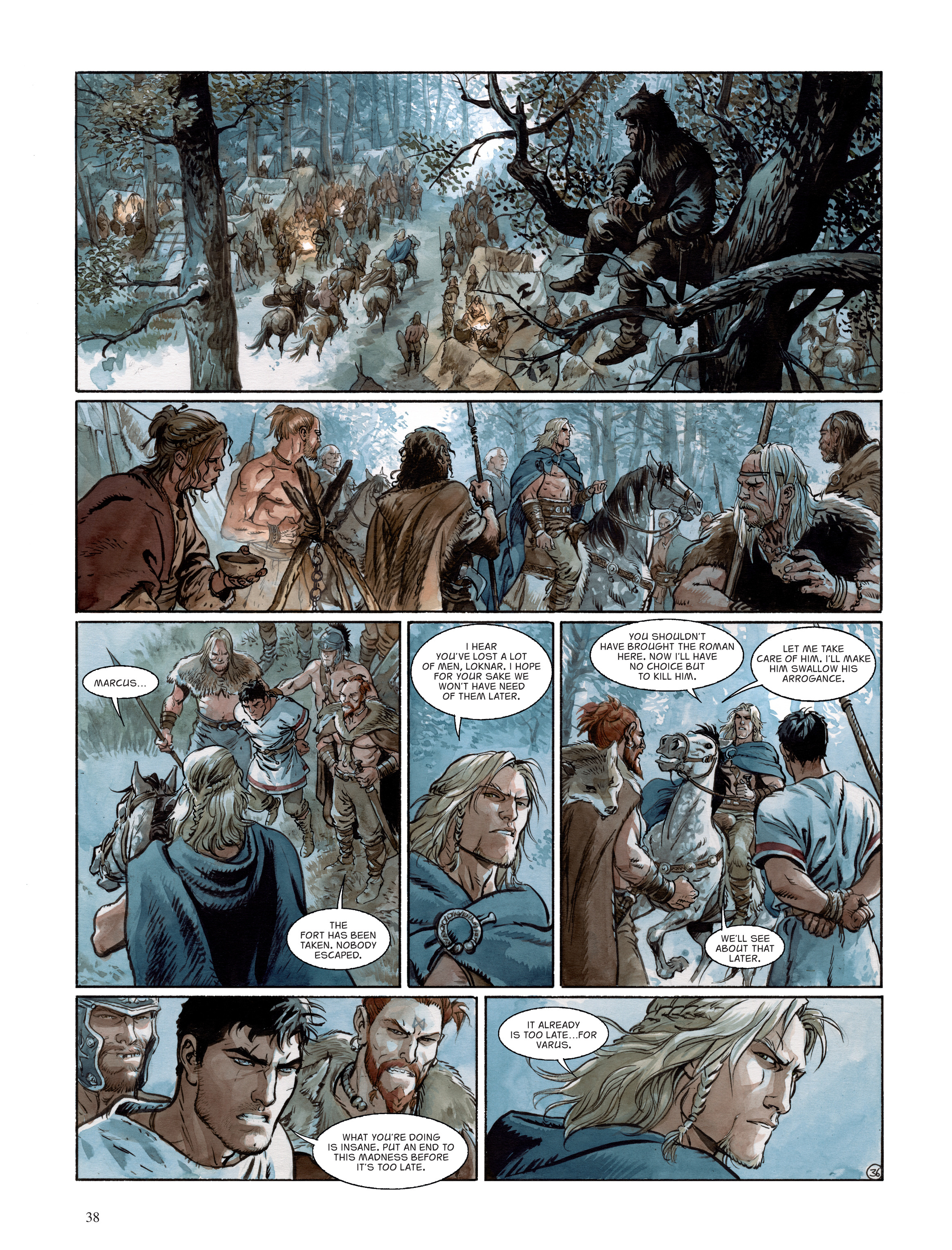 Read online The Eagles of Rome comic -  Issue # TPB 4 - 39