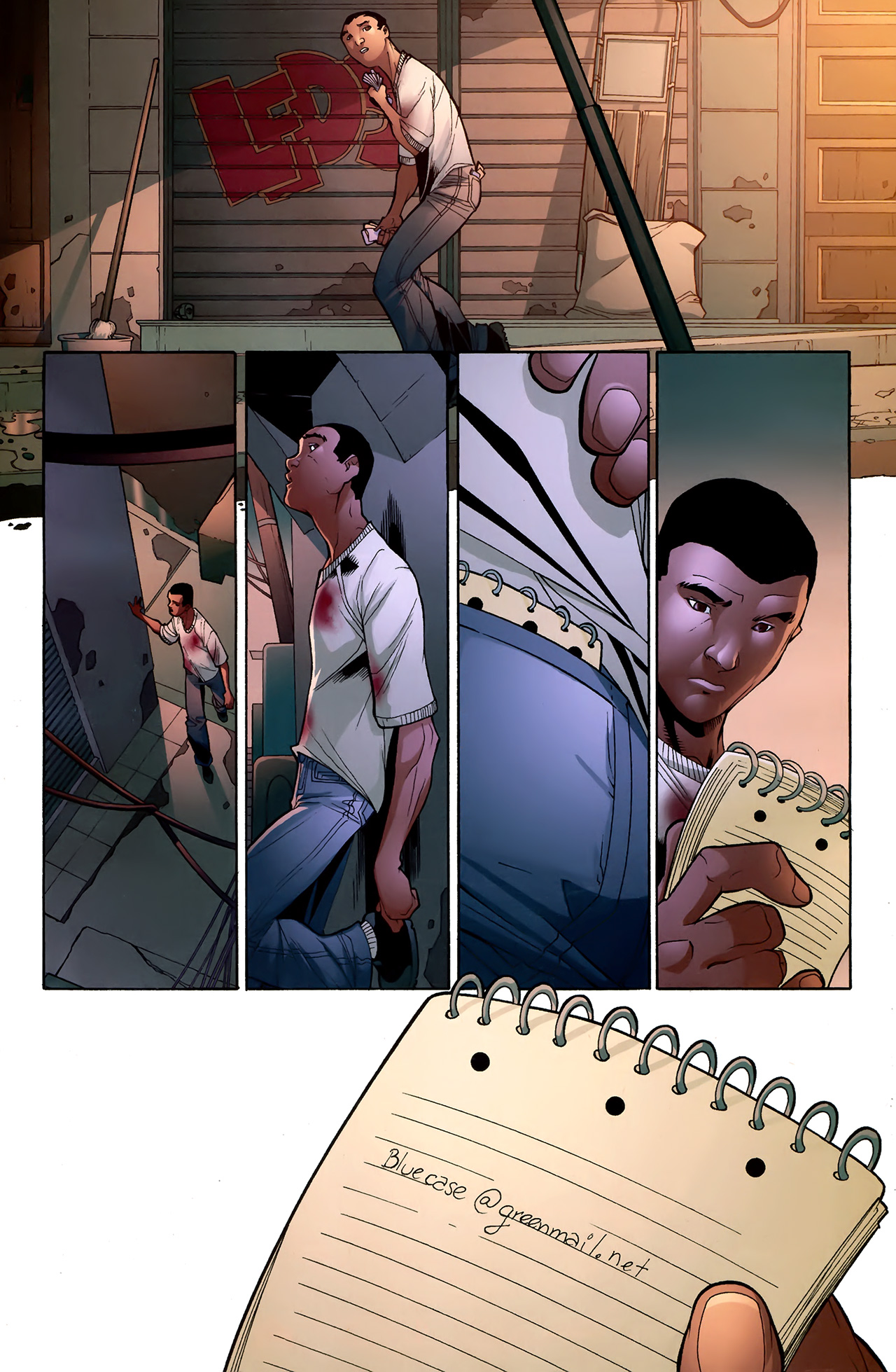 Read online Casey Blue: Beyond Tomorrow comic -  Issue #5 - 10