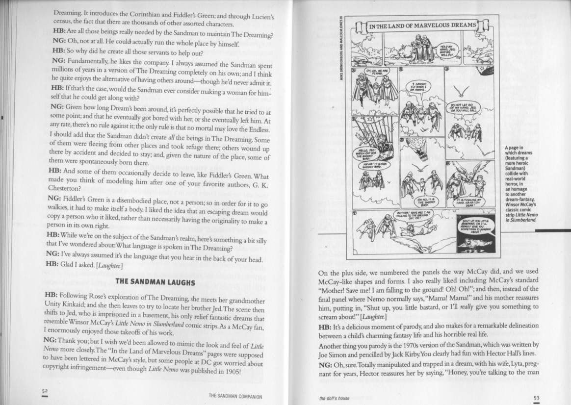 Read online The Sandman Companion comic -  Issue # TPB - 34