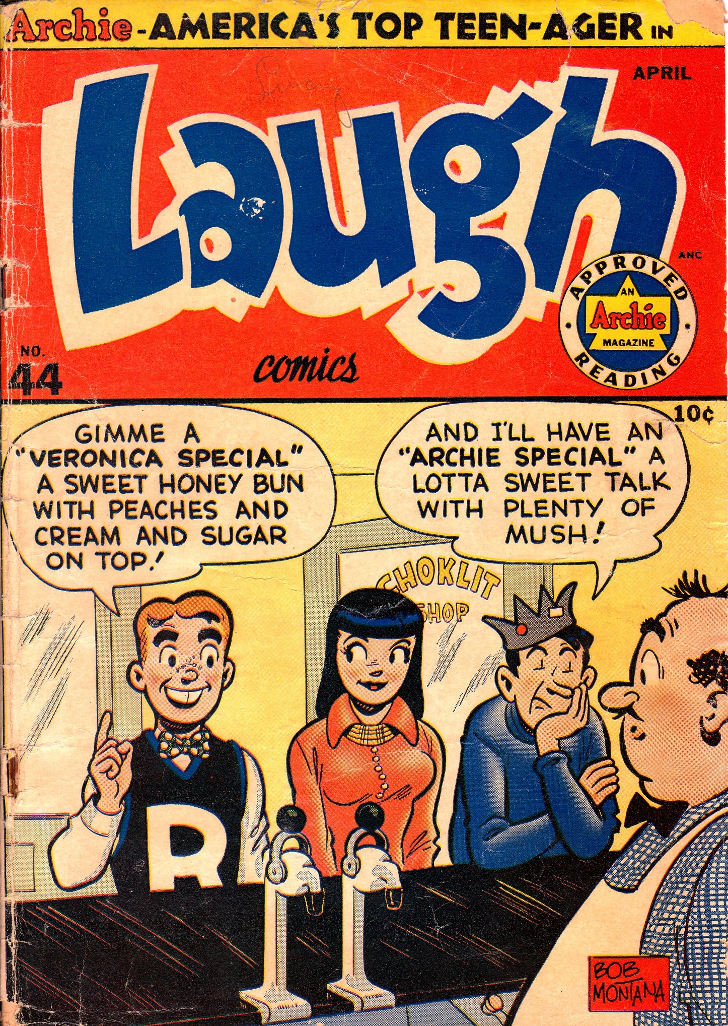 Read online Laugh (Comics) comic -  Issue #44 - 1