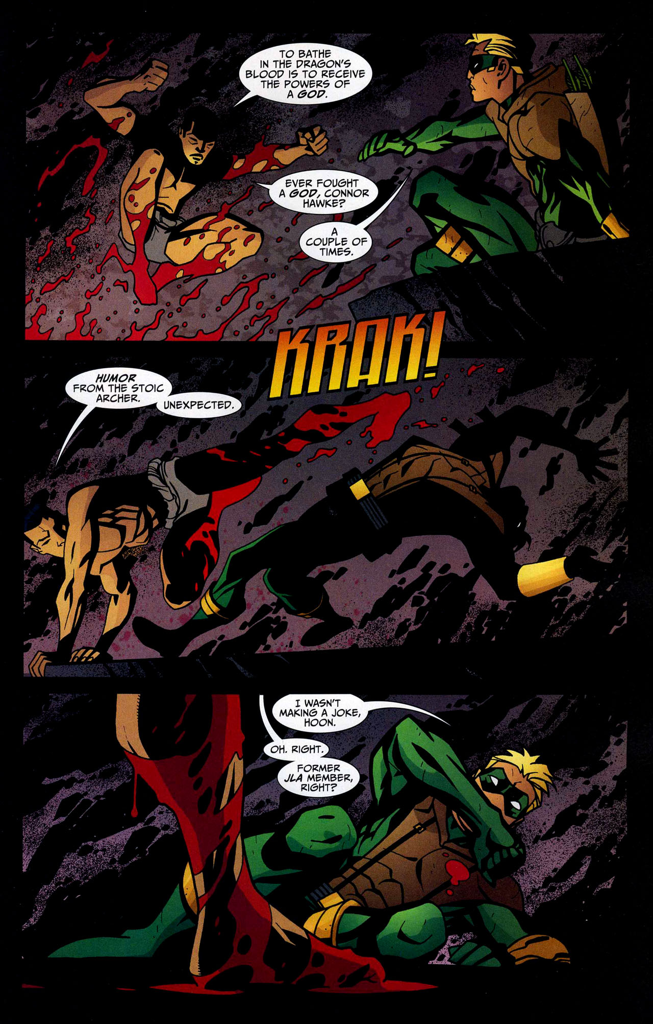 Connor Hawke: Dragons Blood 6 Page 11