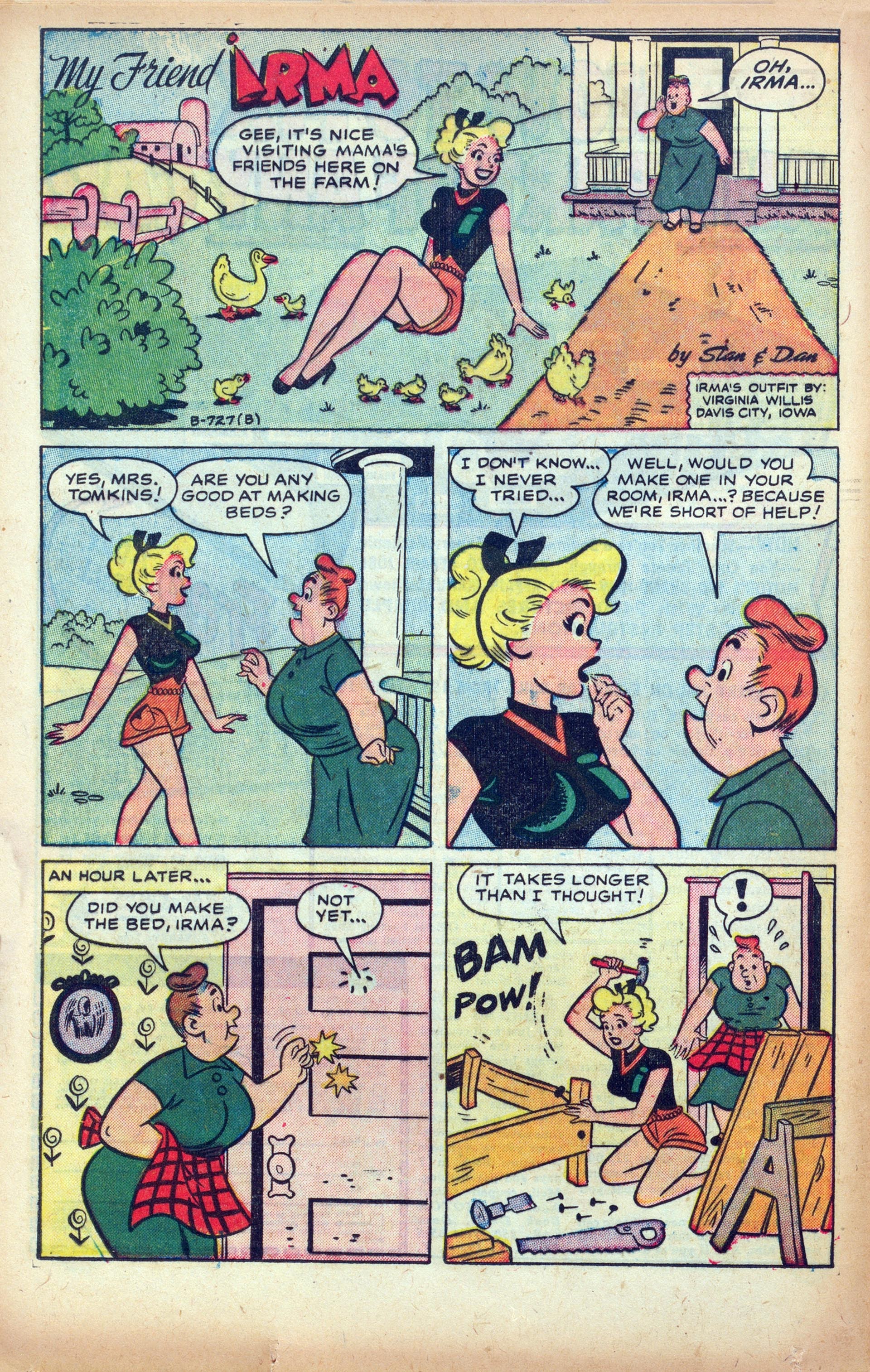 Read online My Friend Irma comic -  Issue #29 - 16