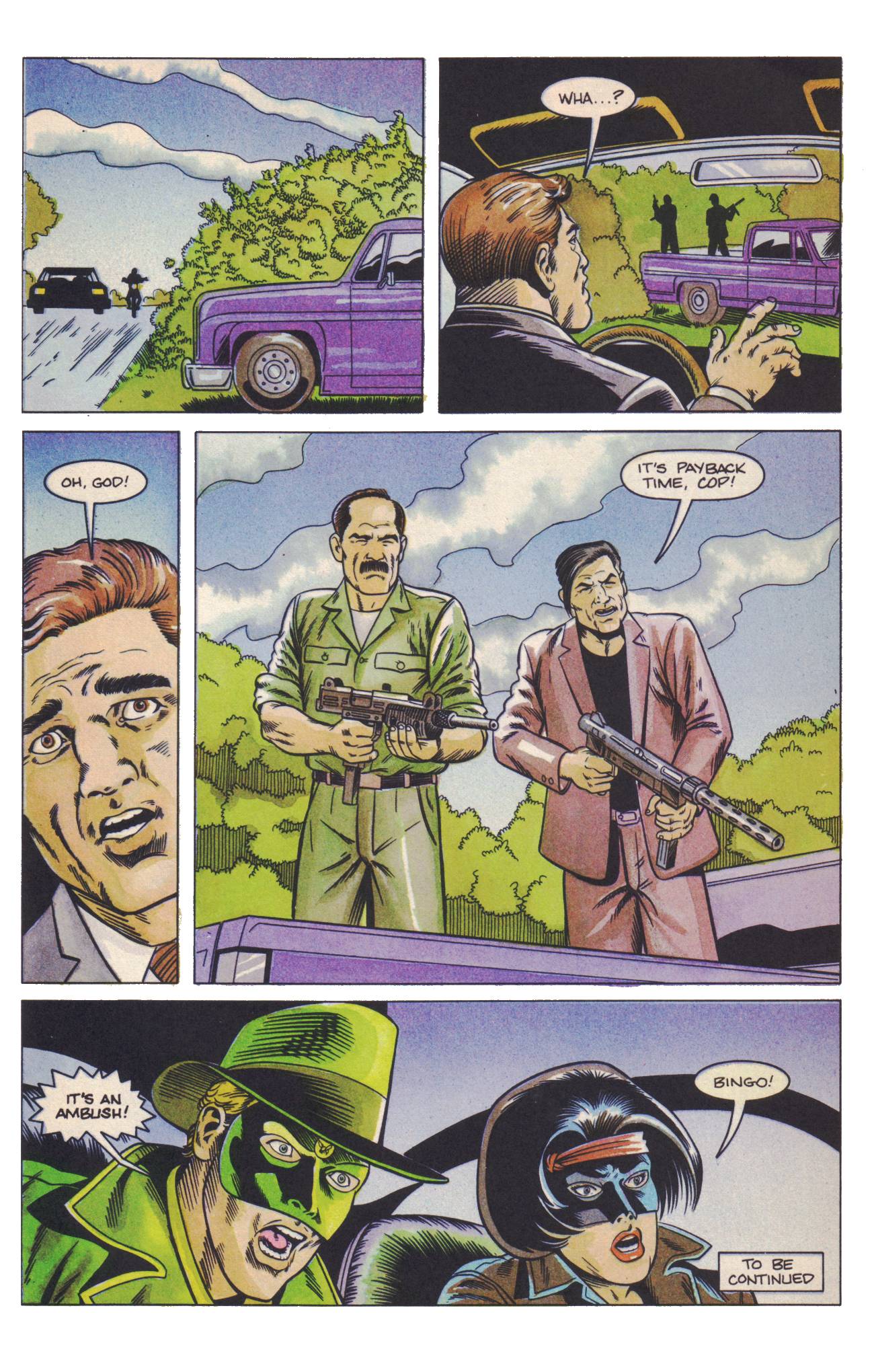 Read online The Green Hornet (1989) comic -  Issue #8 - 23