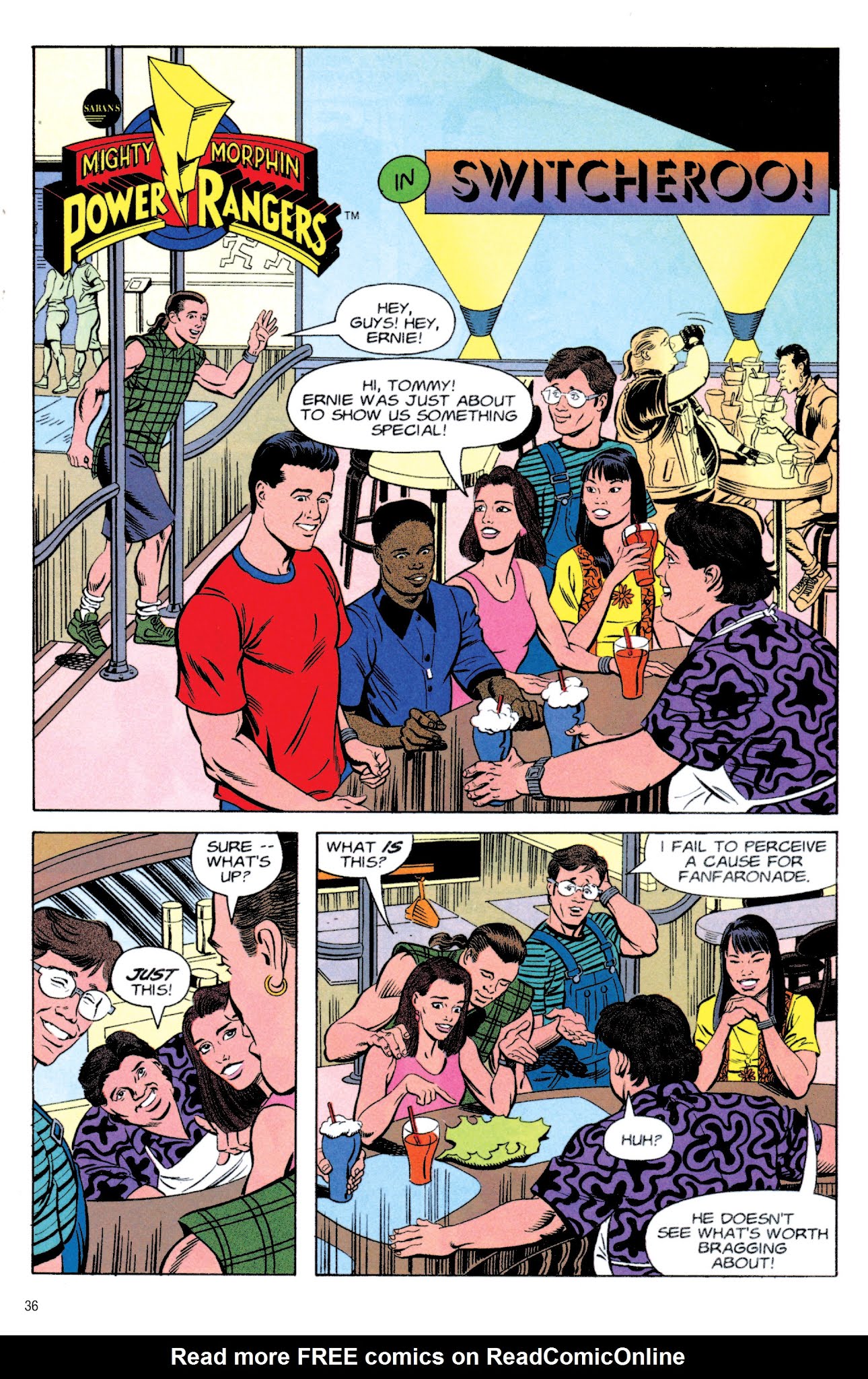Read online Mighty Morphin Power Rangers Archive comic -  Issue # TPB 1 (Part 1) - 36