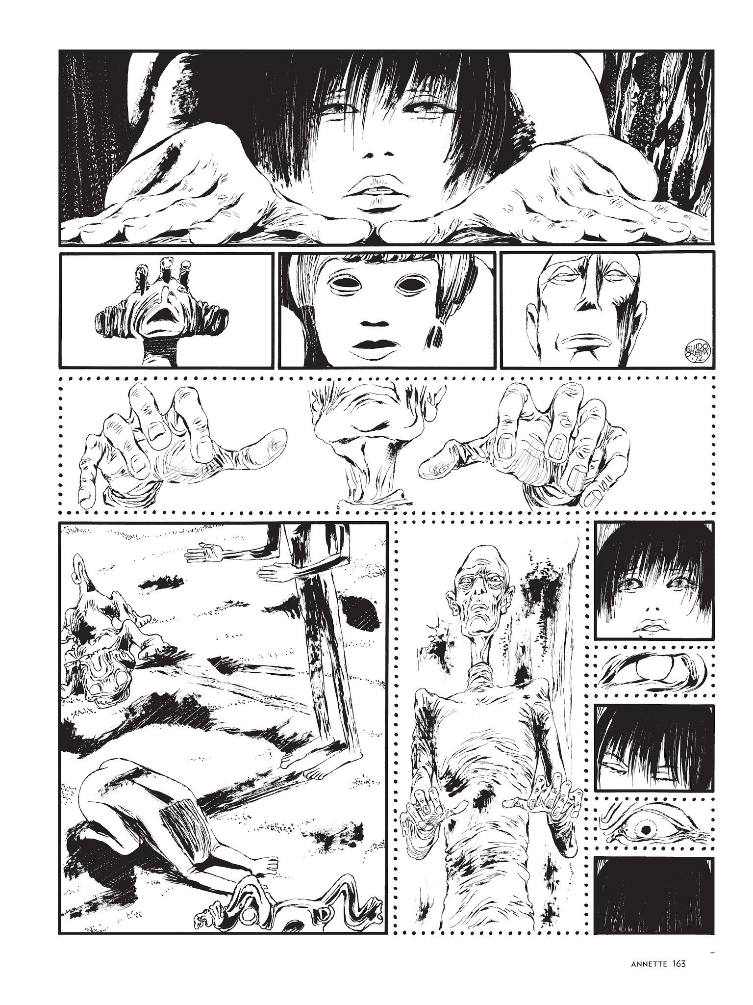 Read online The Complete Crepax comic -  Issue # TPB 3 - 155