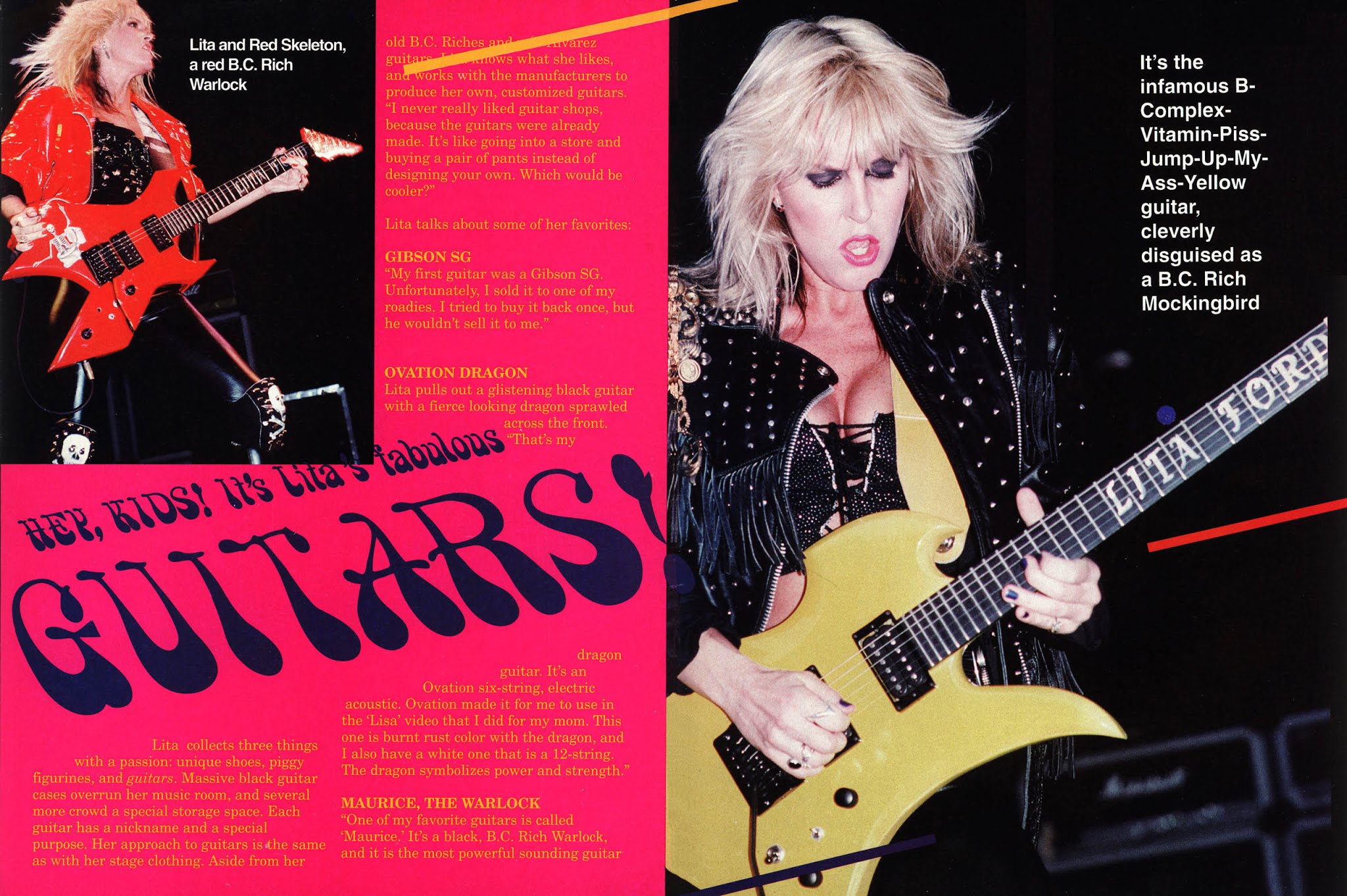 Read online Lita Ford comic -  Issue # Full - 40