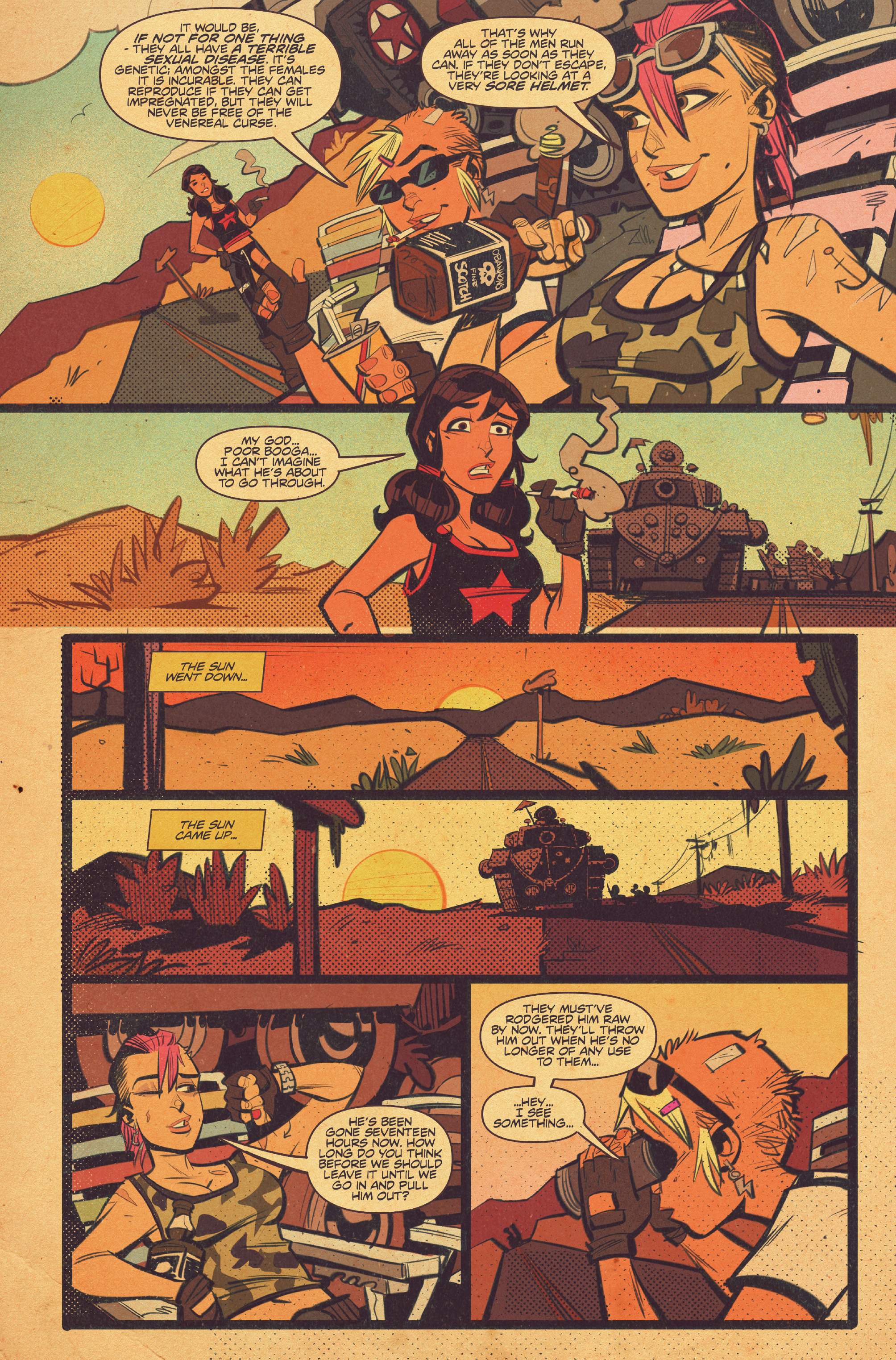 Read online Tank Girl: Gold comic -  Issue #1 - 15