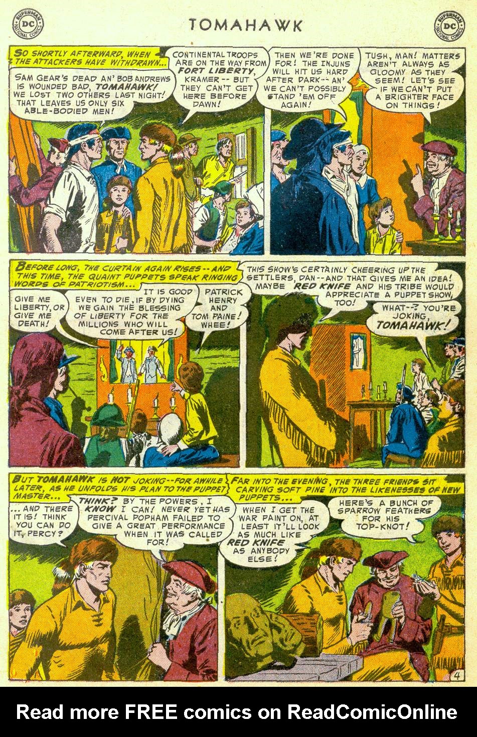 Read online Tomahawk comic -  Issue #22 - 36