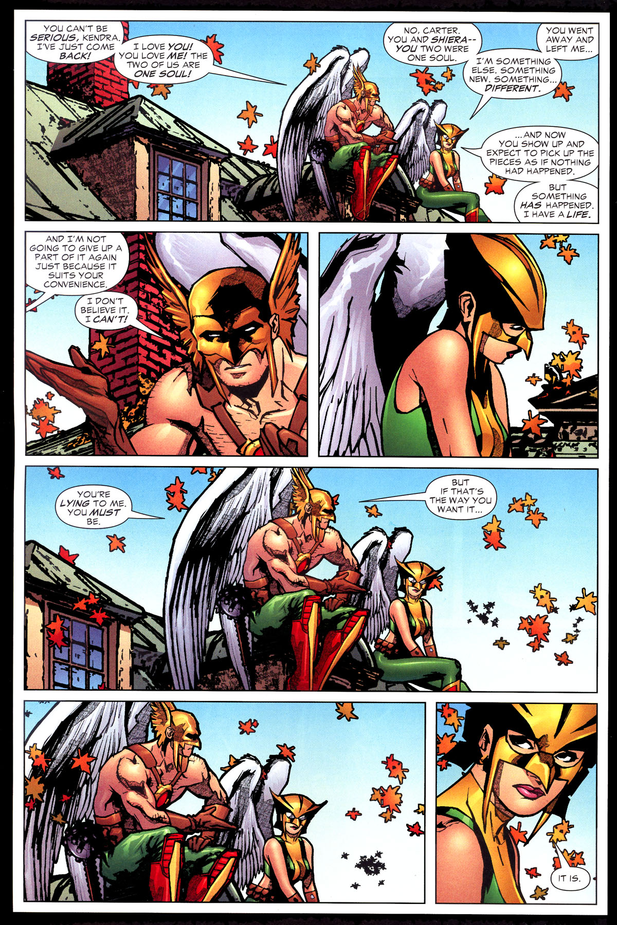 Read online Hawkgirl comic -  Issue #60 - 19