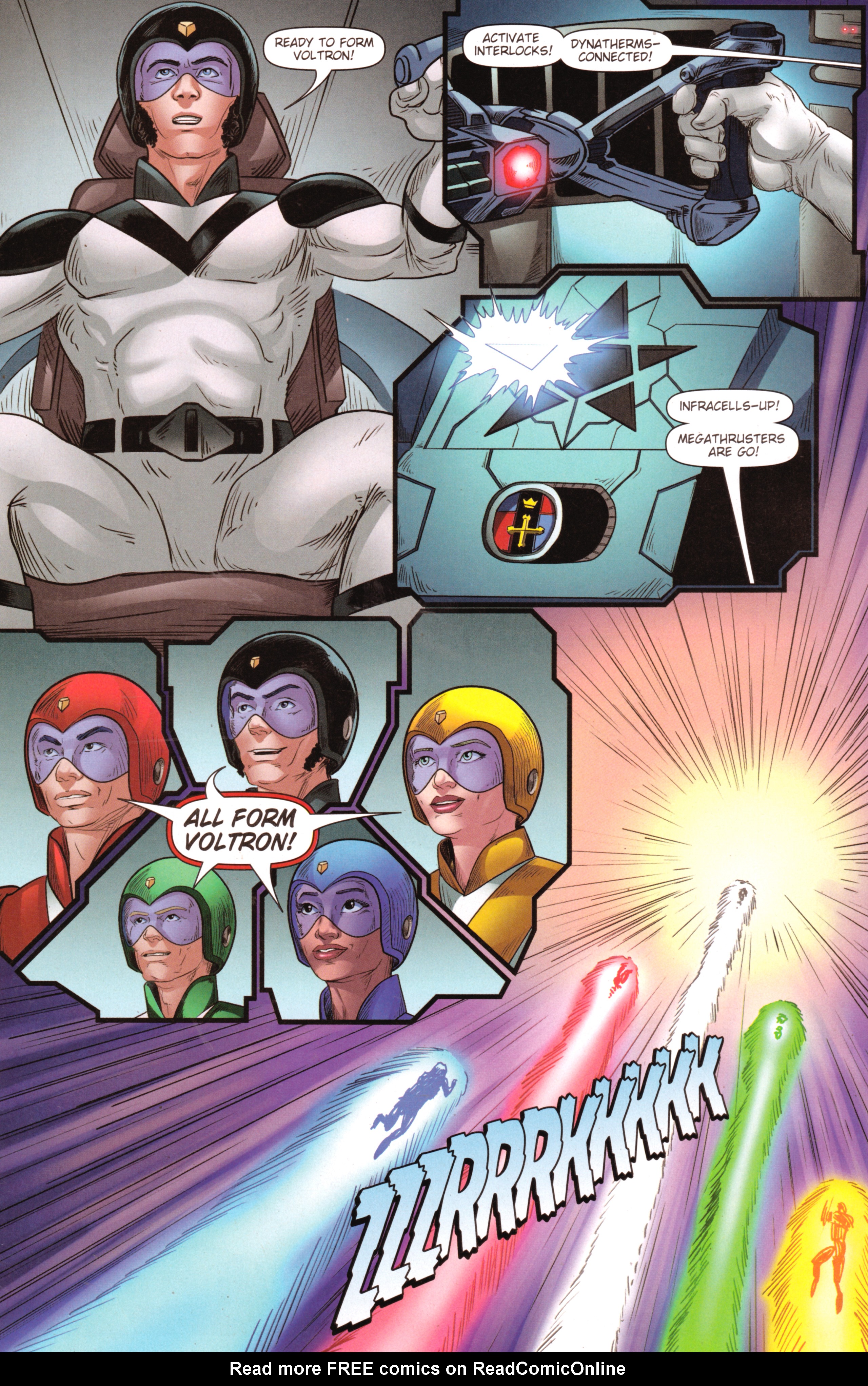 Read online Voltron: From the Ashes comic -  Issue #4 - 22