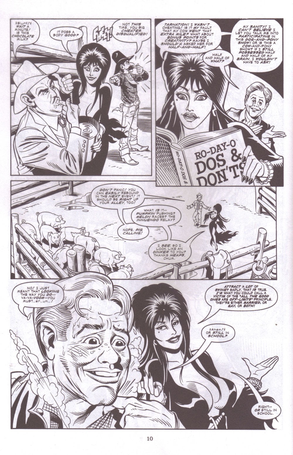 Read online Elvira, Mistress of the Dark comic -  Issue #158 - 12