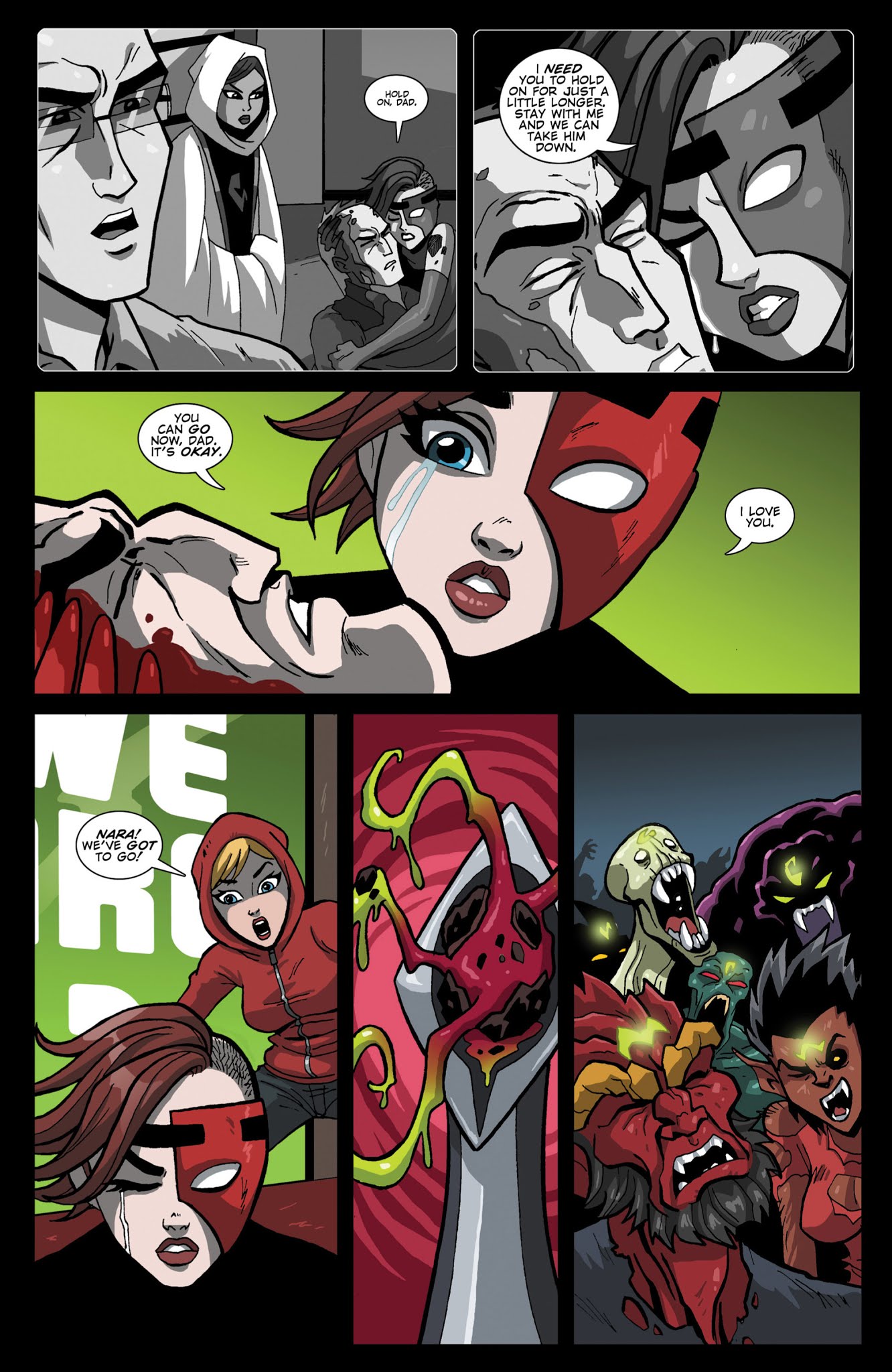 Read online [email protected]: The Blasphemy Throne comic -  Issue #6 - 6