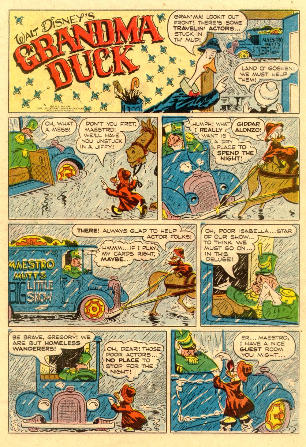 Read online Walt Disney's Comics and Stories comic -  Issue #139 - 19