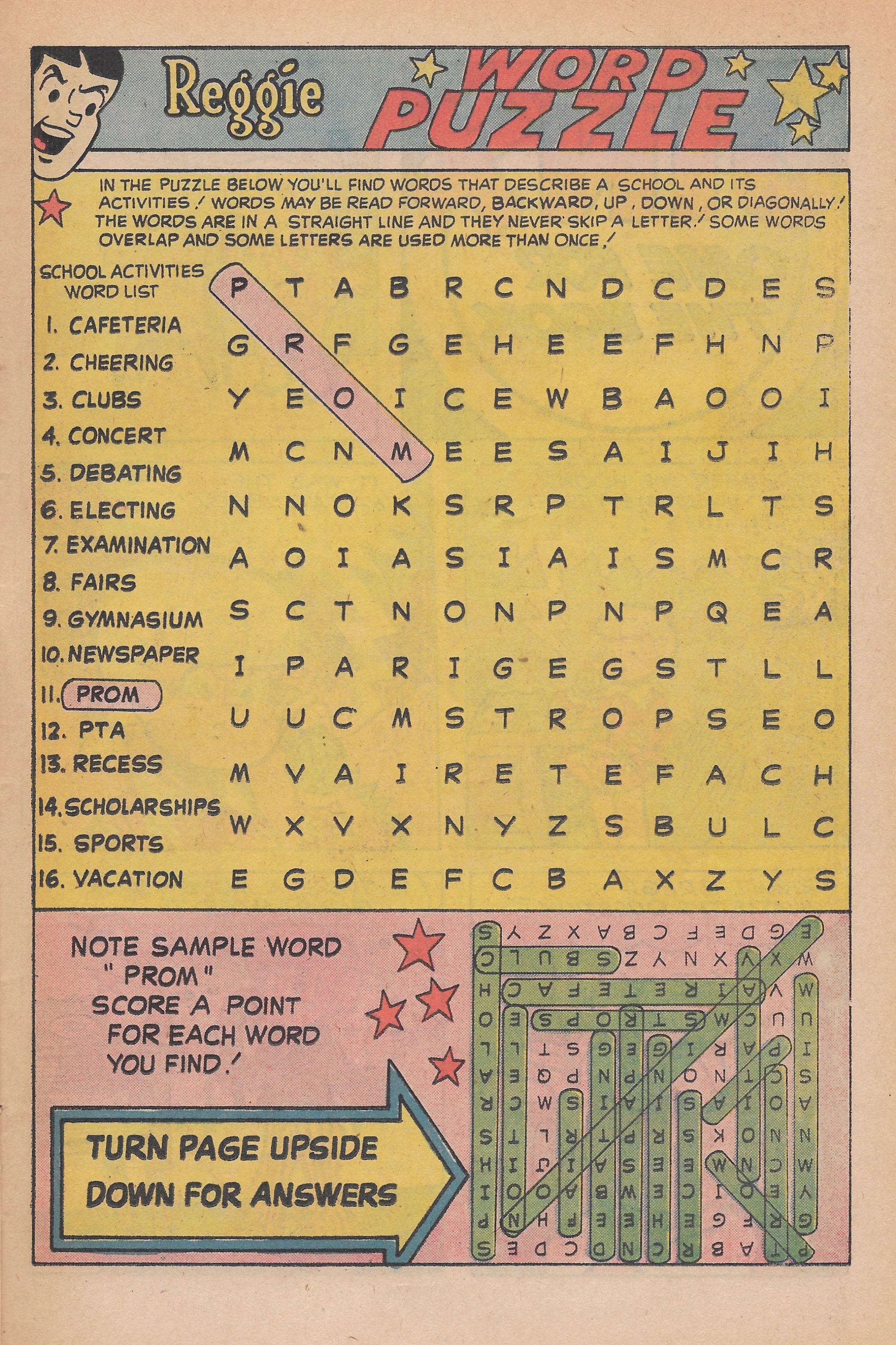 Read online Reggie's Wise Guy Jokes comic -  Issue #29 - 23