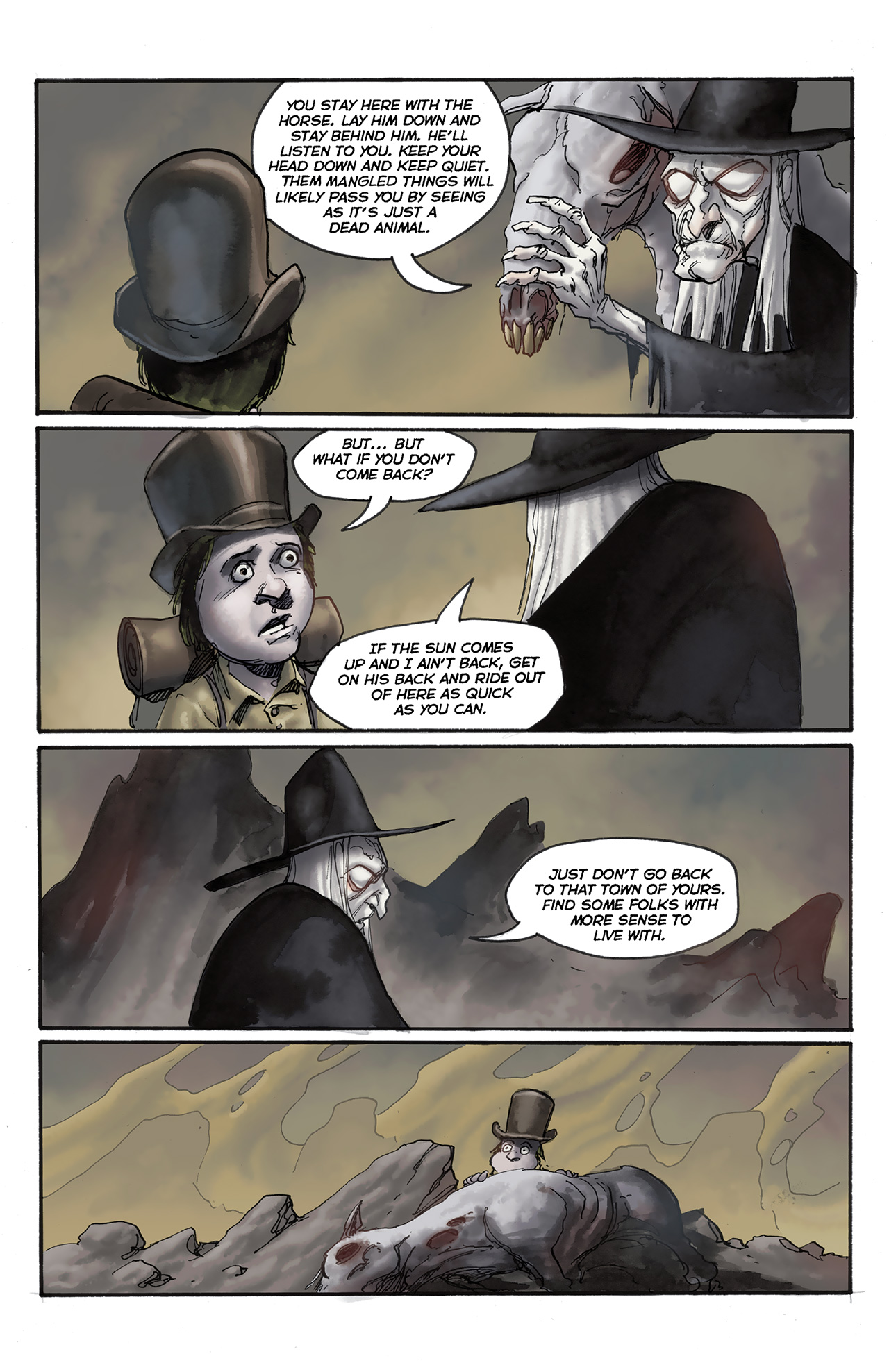 Read online Buzzard comic -  Issue #3 - 11