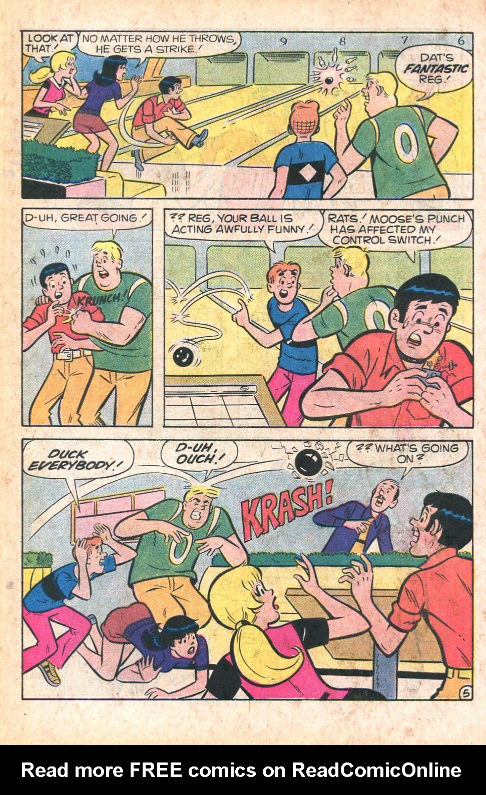 Read online Reggie and Me (1966) comic -  Issue #109 - 7