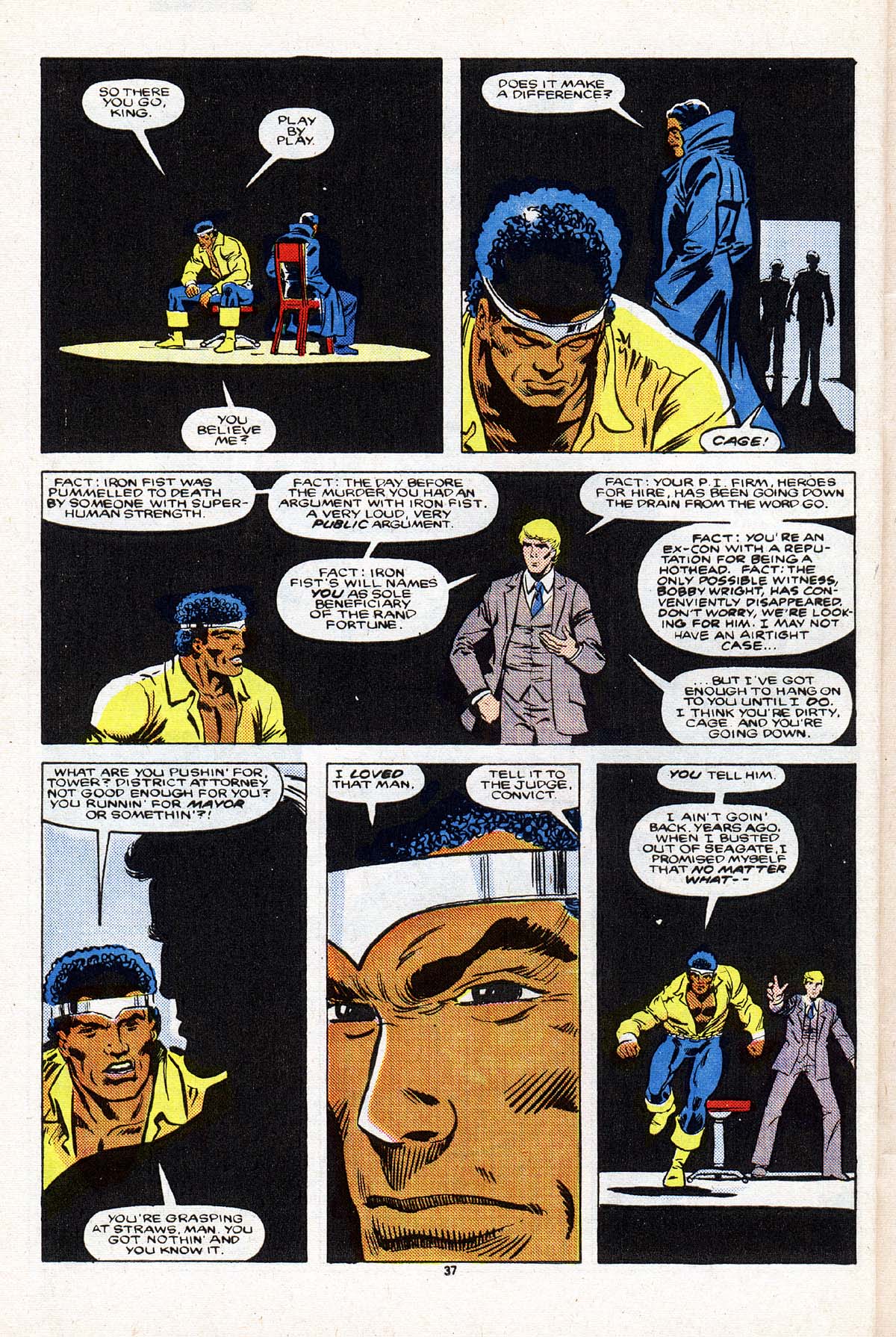 Read online Power Man and Iron Fist (1978) comic -  Issue #125 - 40