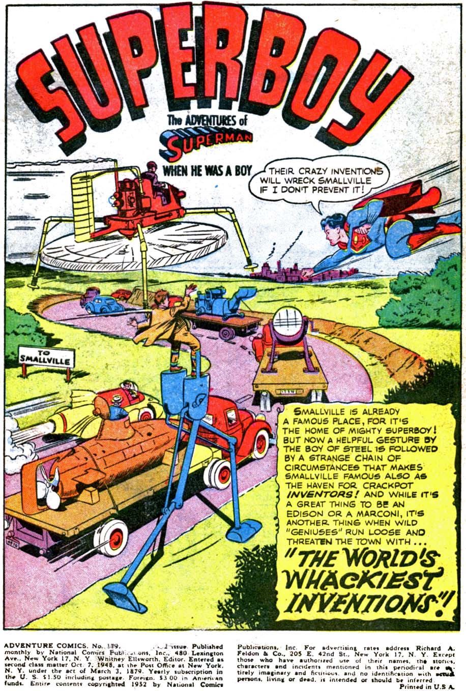 Adventure Comics (1938) issue 179 - Page 3