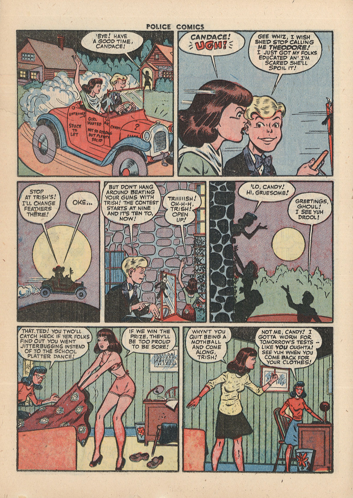 Read online Police Comics comic -  Issue #37 - 32