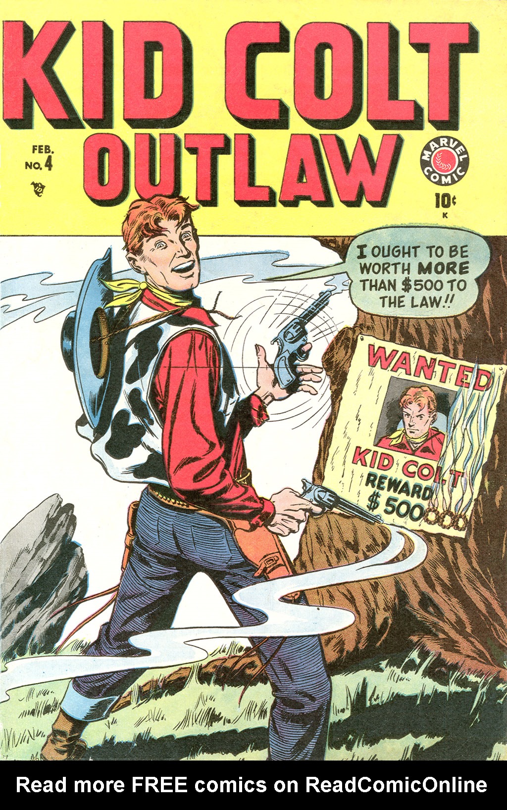 Read online Kid Colt Outlaw comic -  Issue #4 - 1