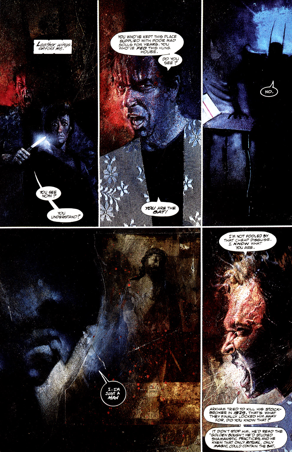 Read online Batman: Arkham Asylum (1989) comic -  Issue # Full - 91
