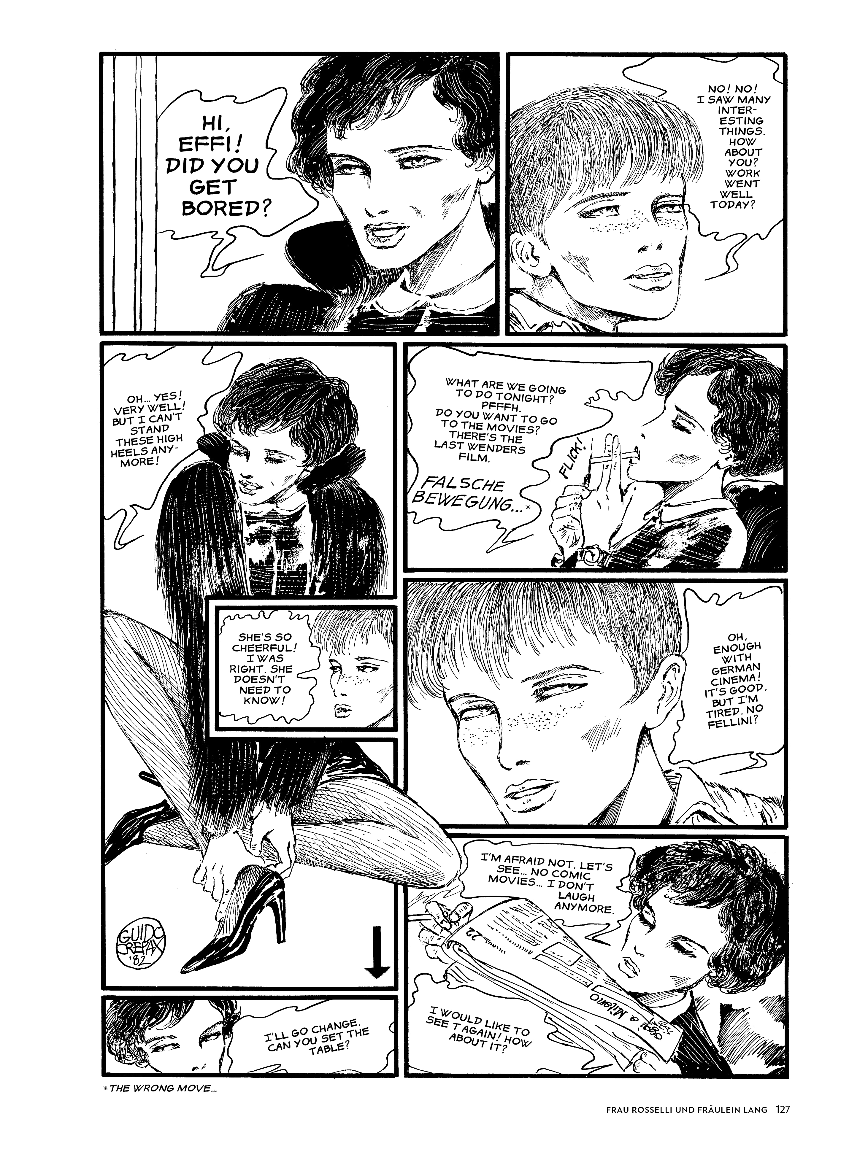 Read online The Complete Crepax comic -  Issue # TPB 6 (Part 2) - 36