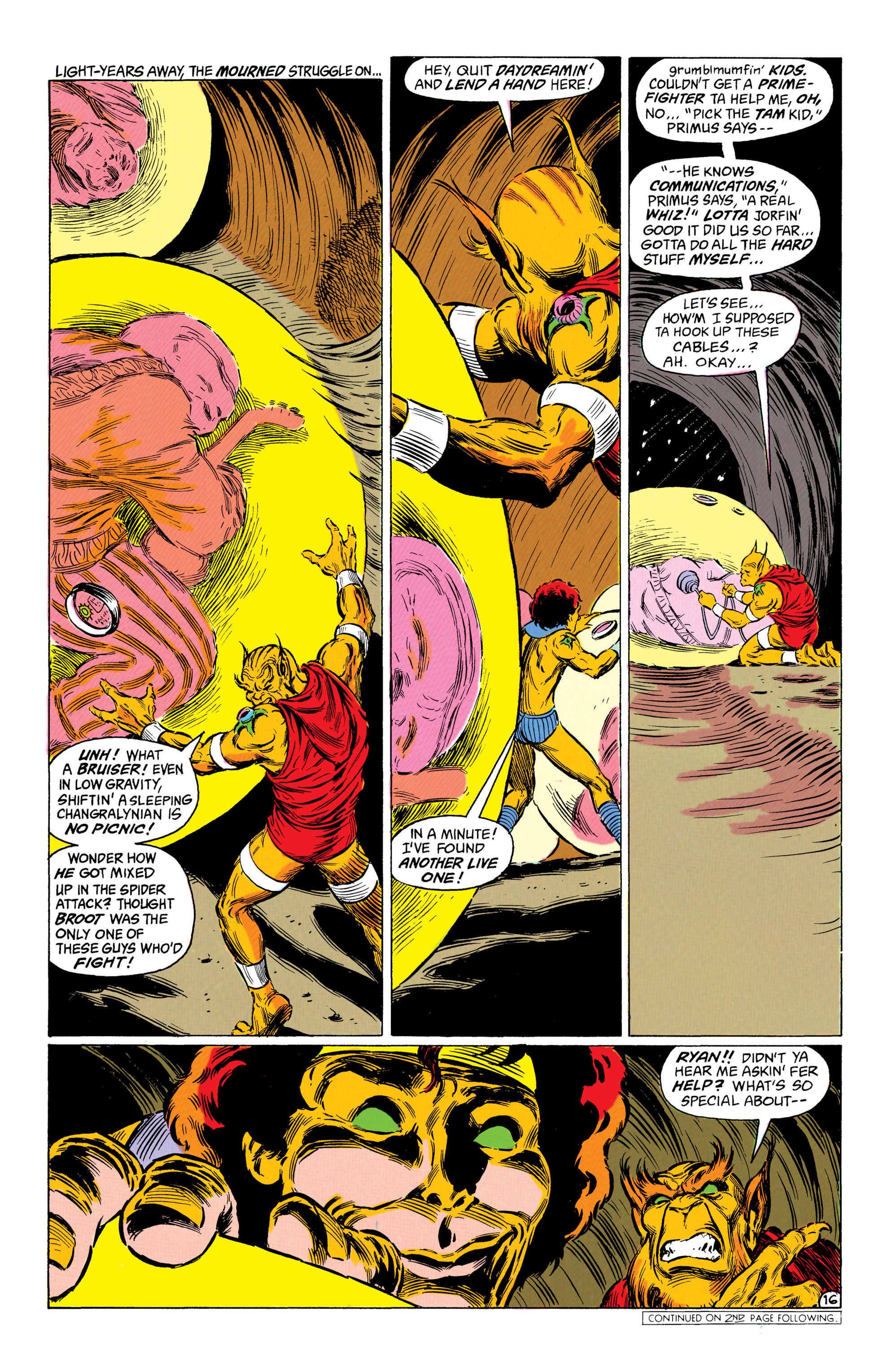 Read online The Omega Men (1983) comic -  Issue #31 - 17