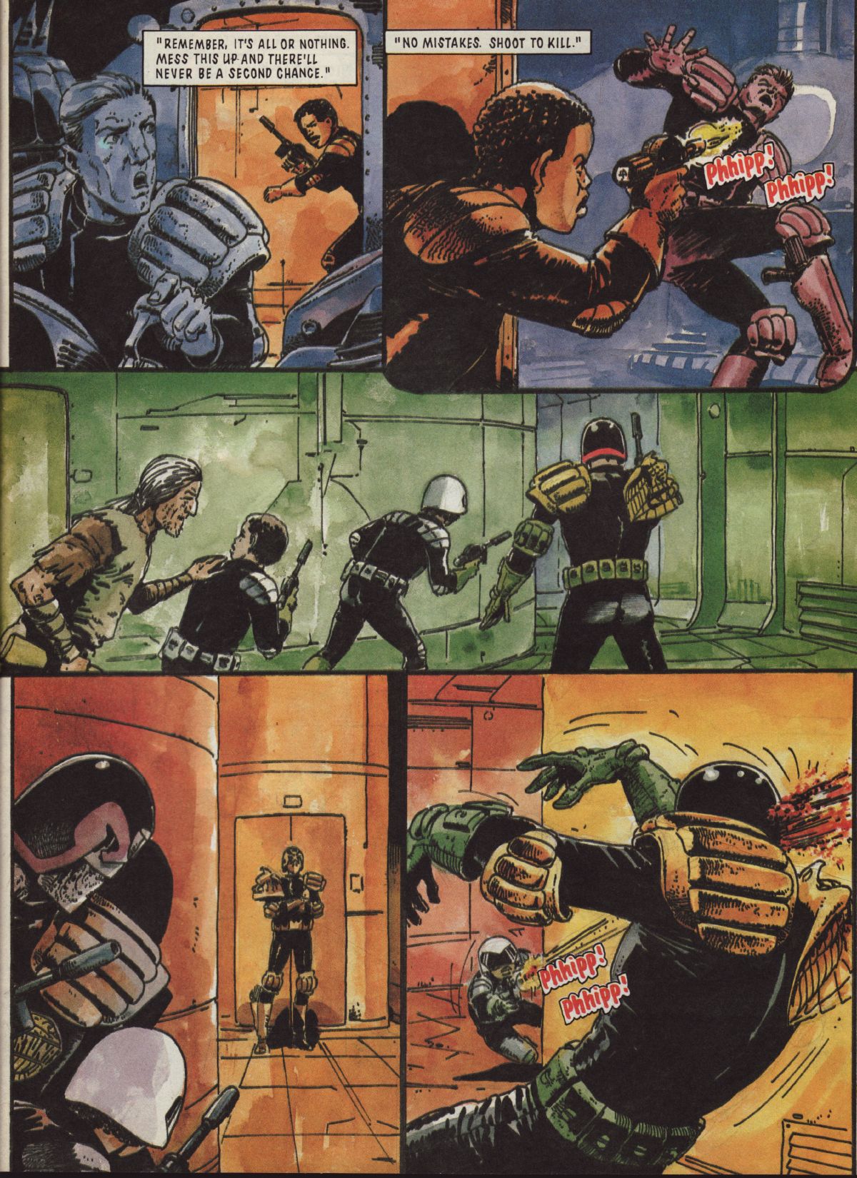 Read online Judge Dredd Megazine (vol. 3) comic -  Issue #31 - 38
