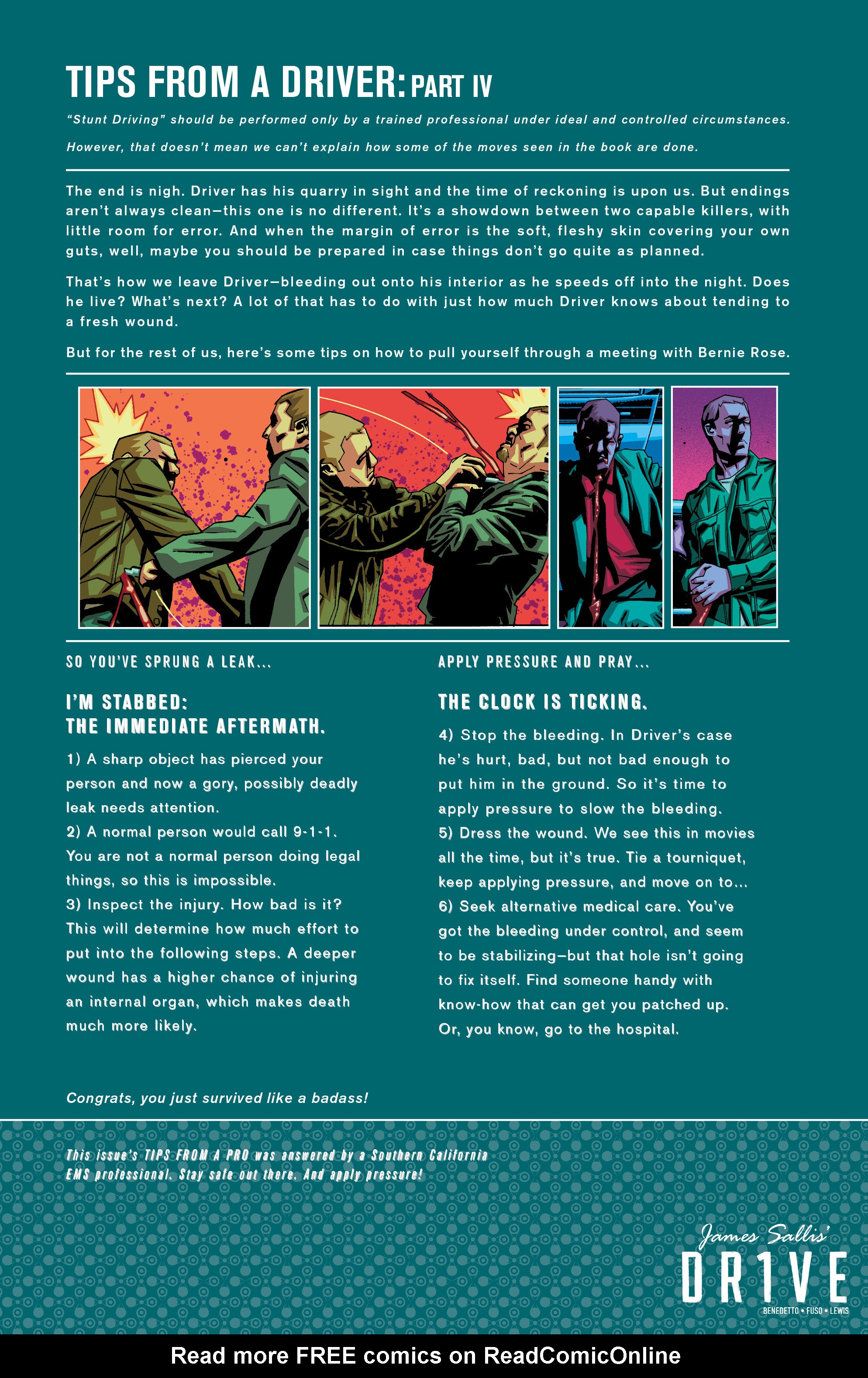 Read online Drive comic -  Issue #4 - 26