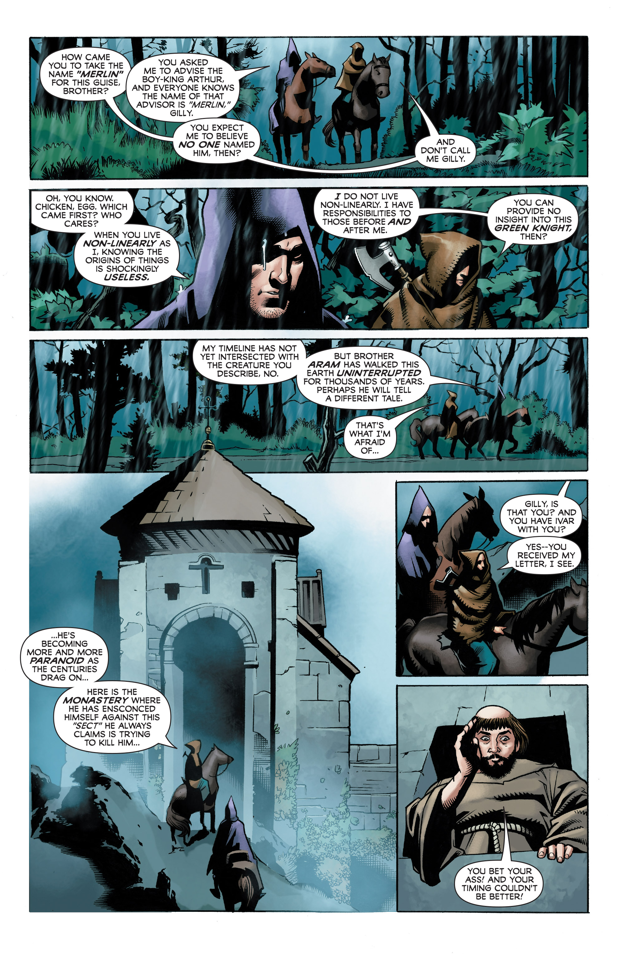 Read online Immortal Brothers: The Tale of the Green Knight comic -  Issue # Full - 12