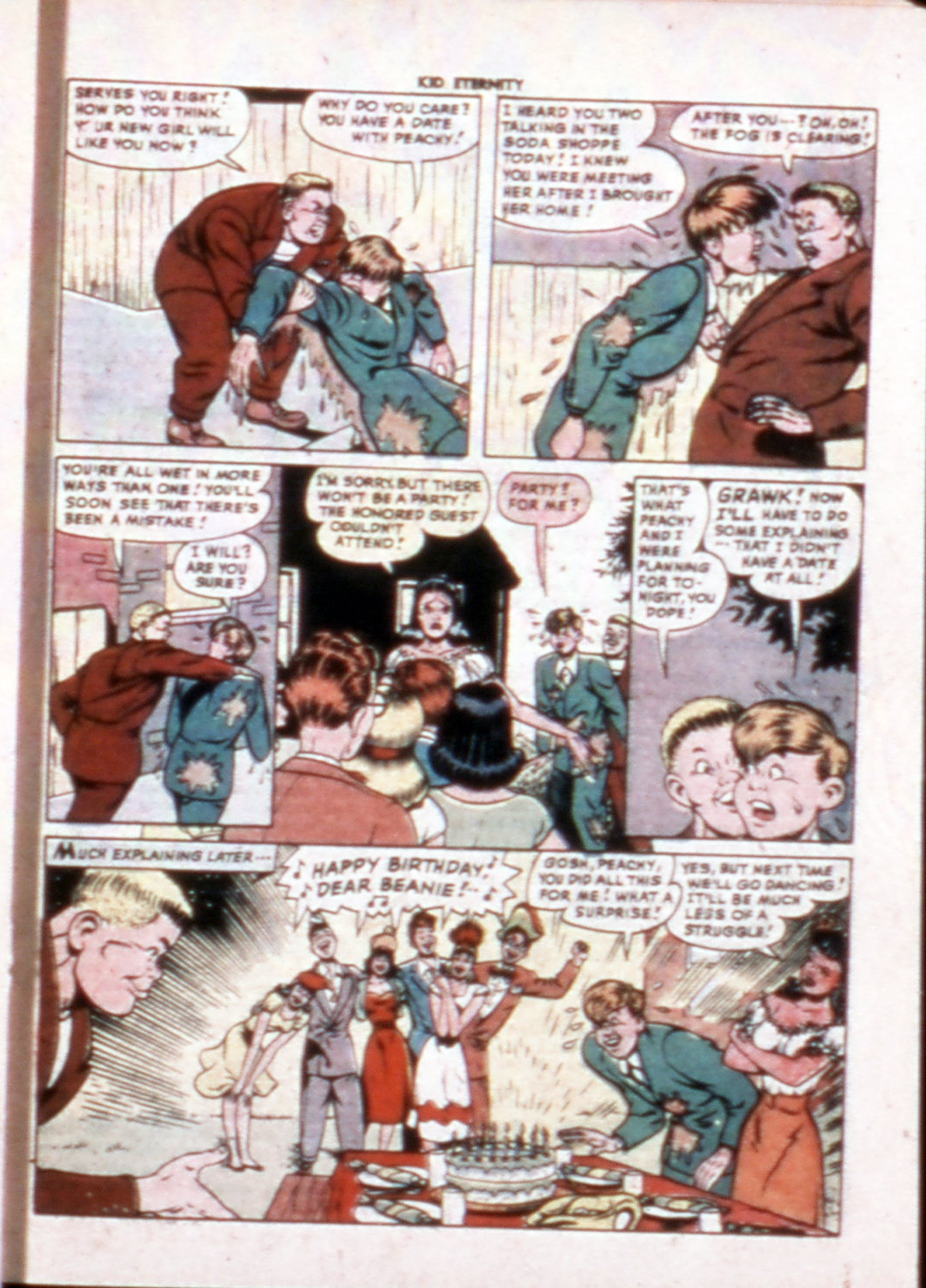 Read online Kid Eternity (1946) comic -  Issue #17 - 21