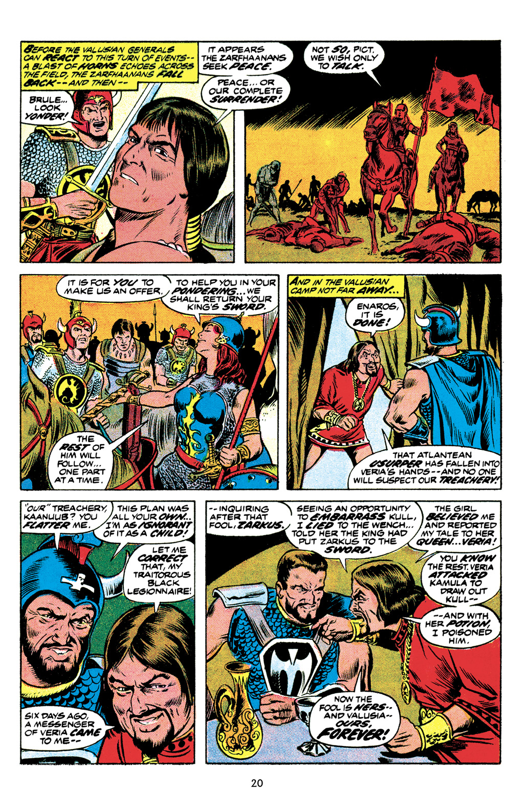 Read online The Chronicles of Kull comic -  Issue # TPB 2 (Part 1) - 21