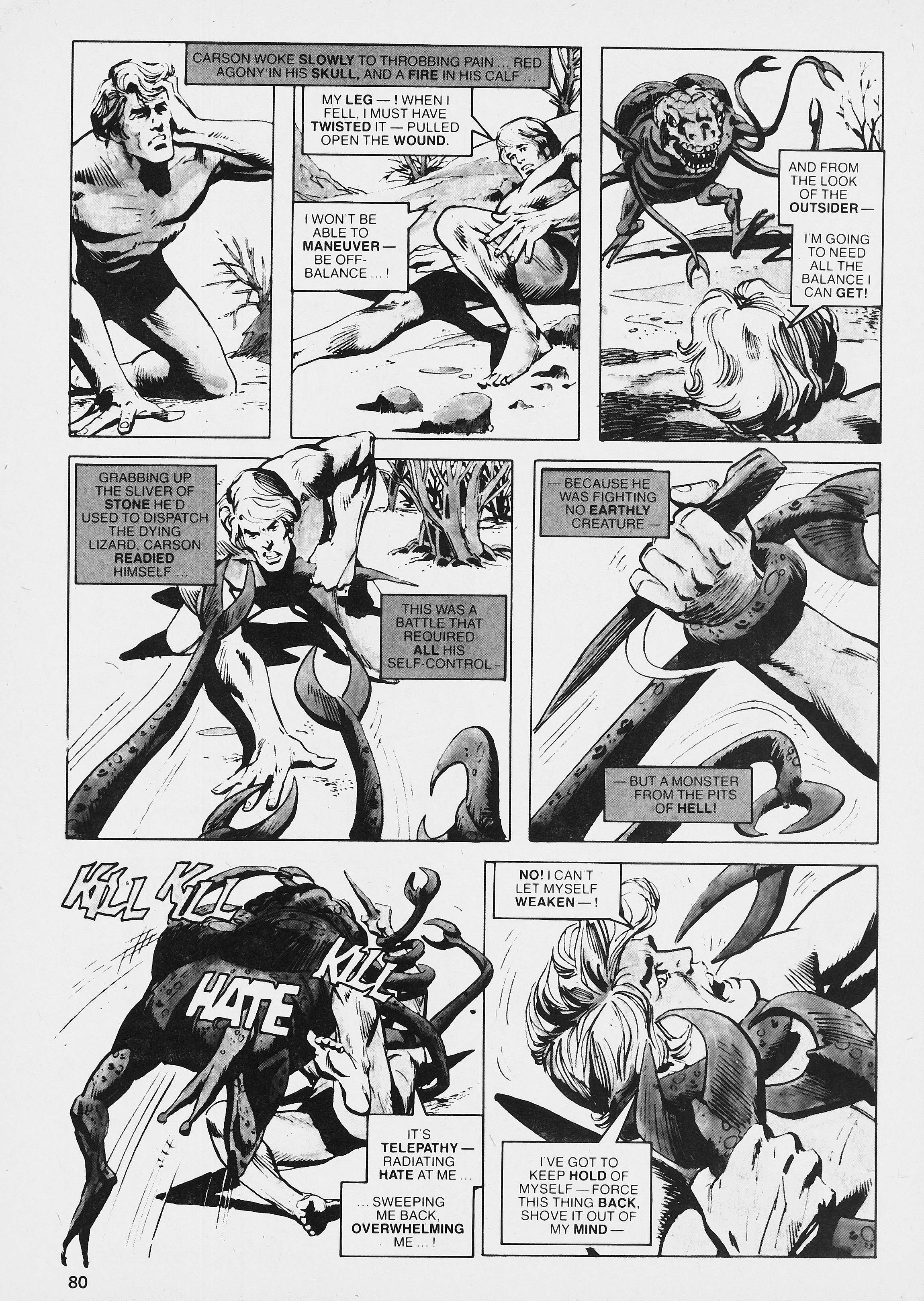 Read online Unknown Worlds of Science Fiction Giant Size Special comic -  Issue # Full - 80