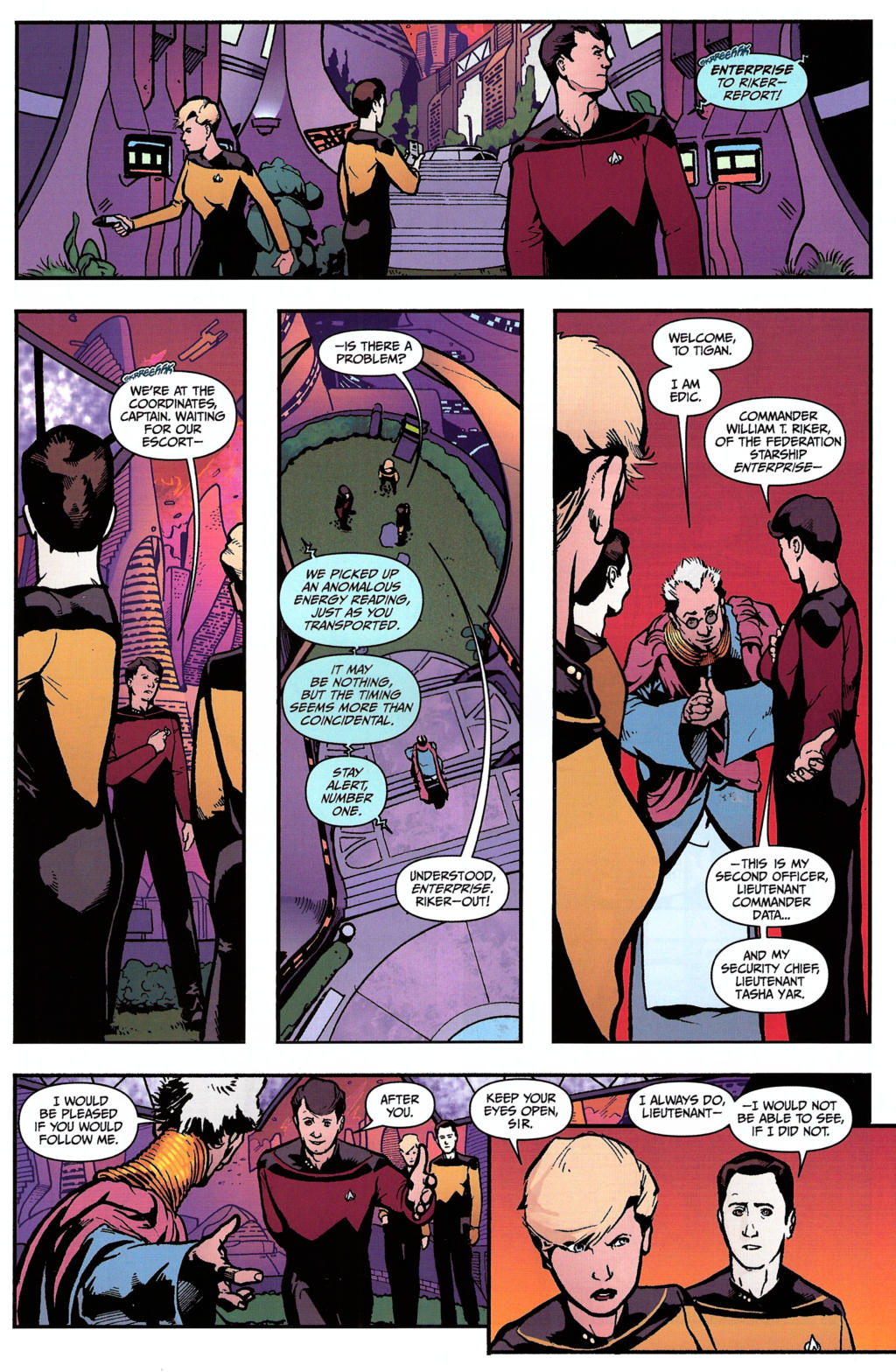 Star Trek: The Next Generation: The Space Between Issue #1 #1 - English 5